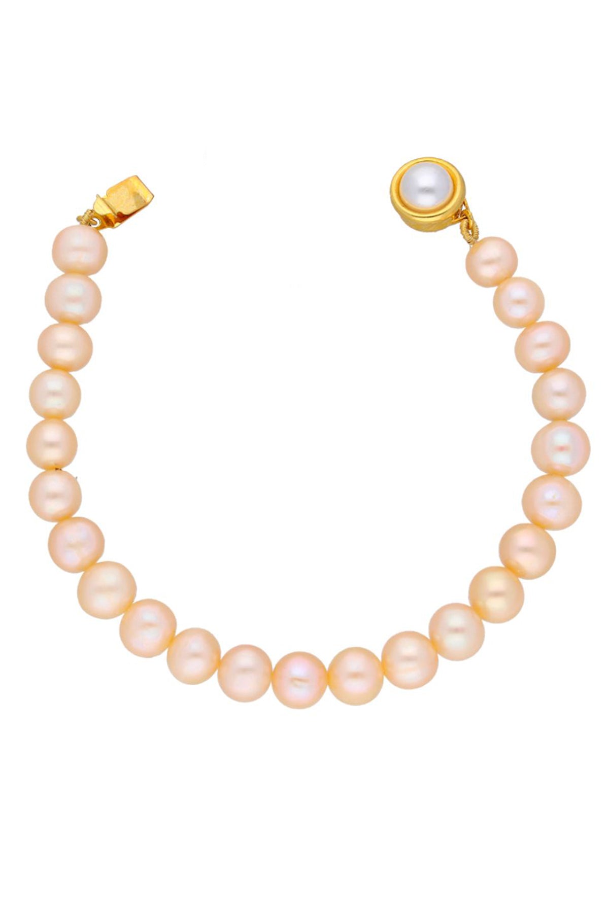 Peach Potato Shaped Bracelet