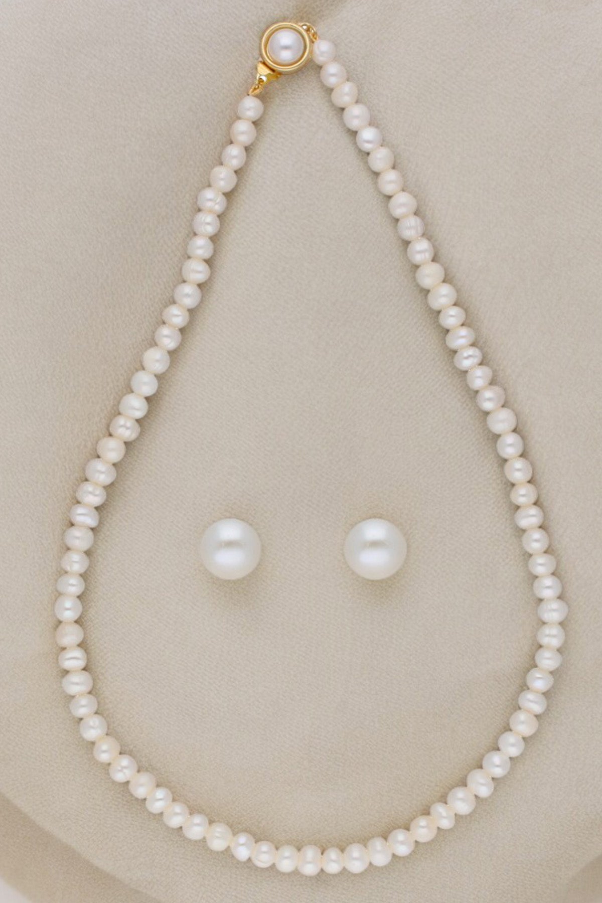 Buy Pearl Alloy Yellow Jewellery for women by J Pearls online available at scrollnshops