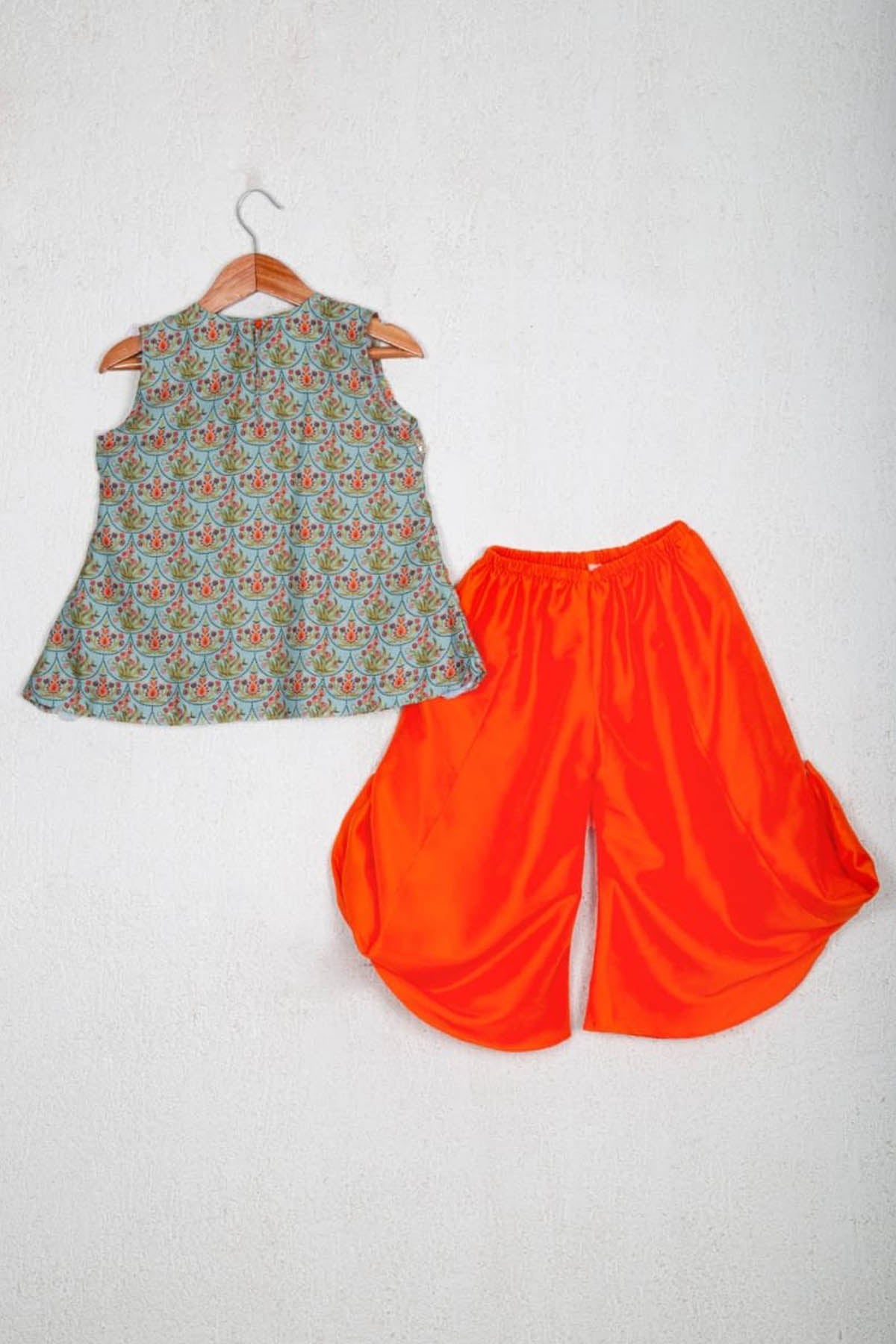 Peplum Top & Palazzo Set