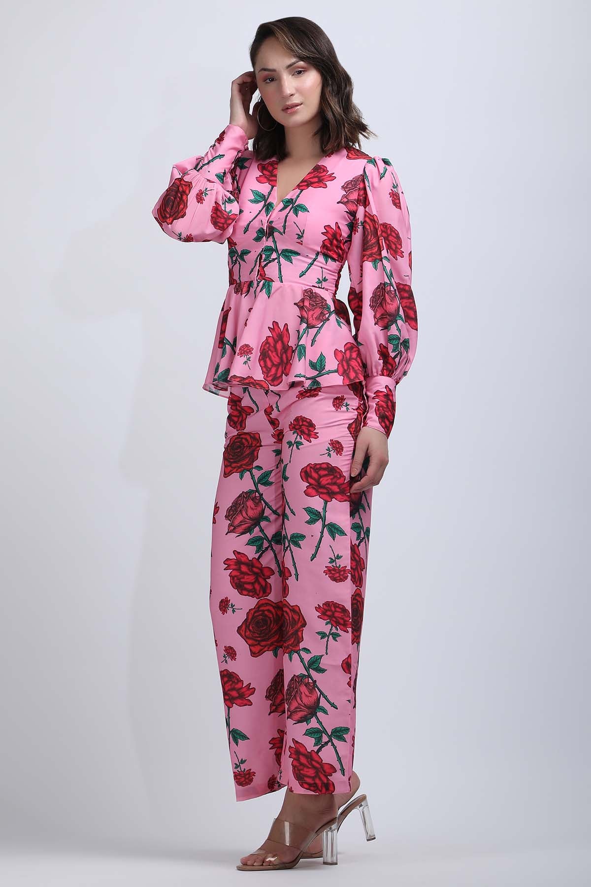 Pink Blossoming Co-ord Set