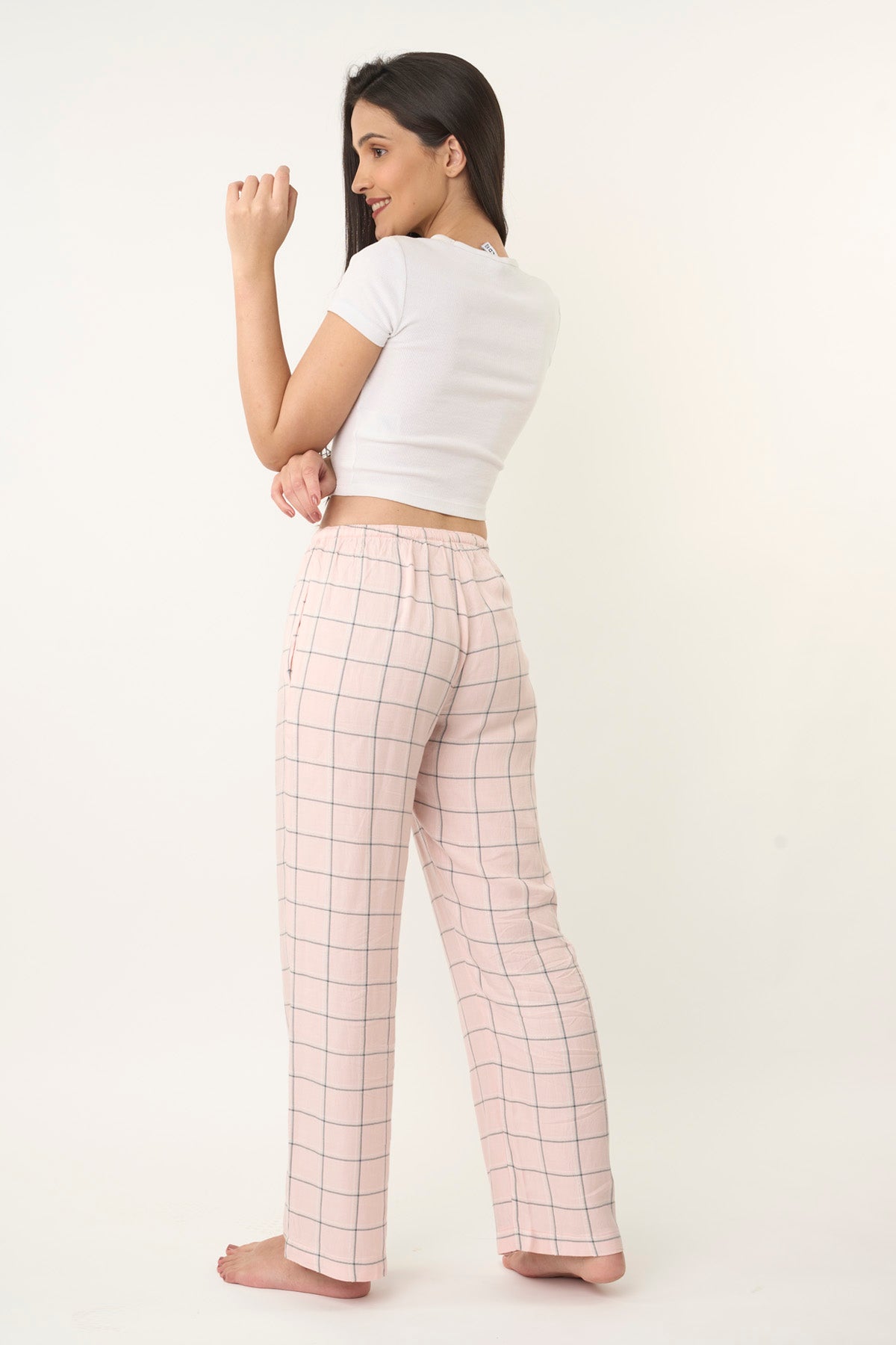 Pink Checkered Pyjama