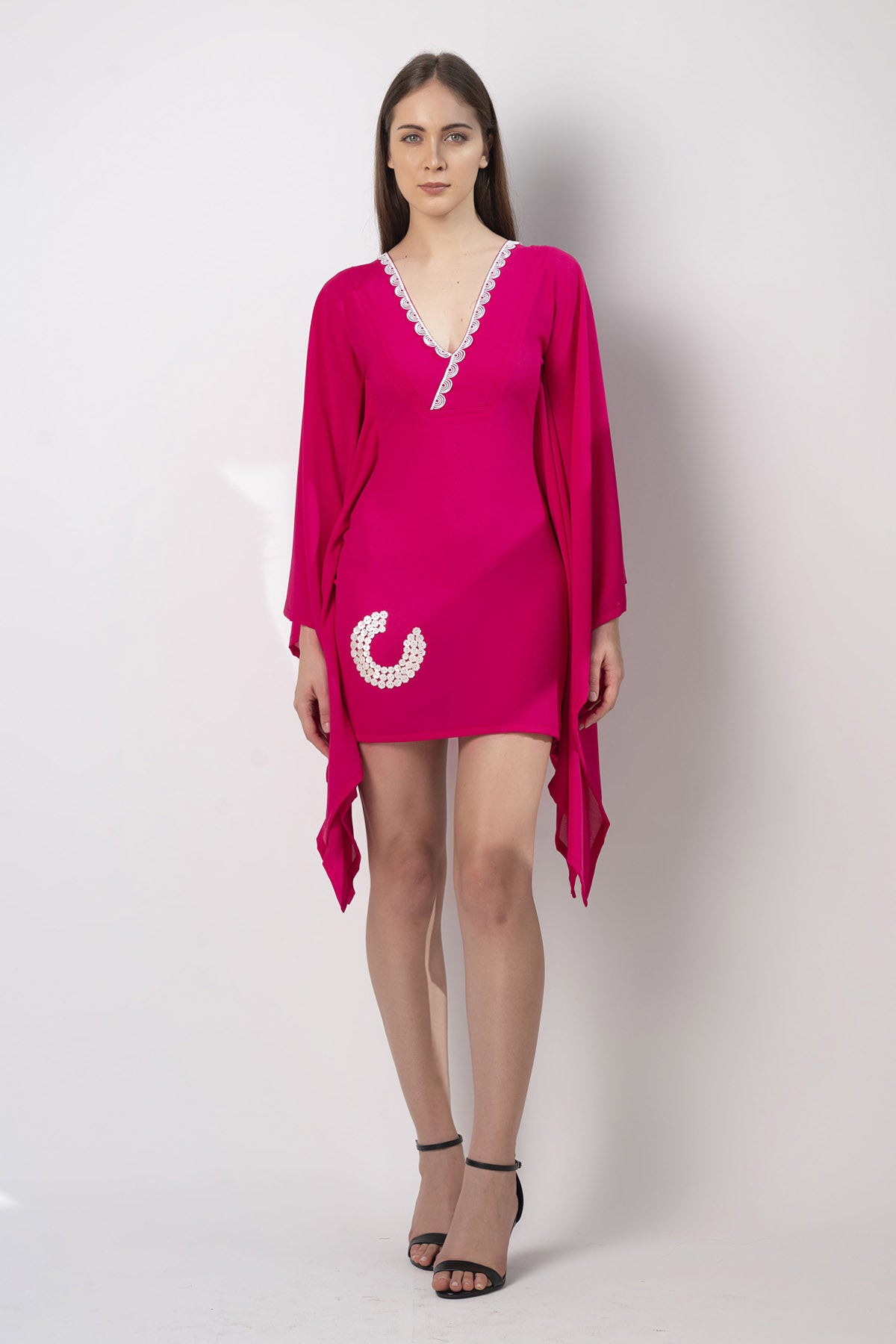 Pink Short Kaftan Top