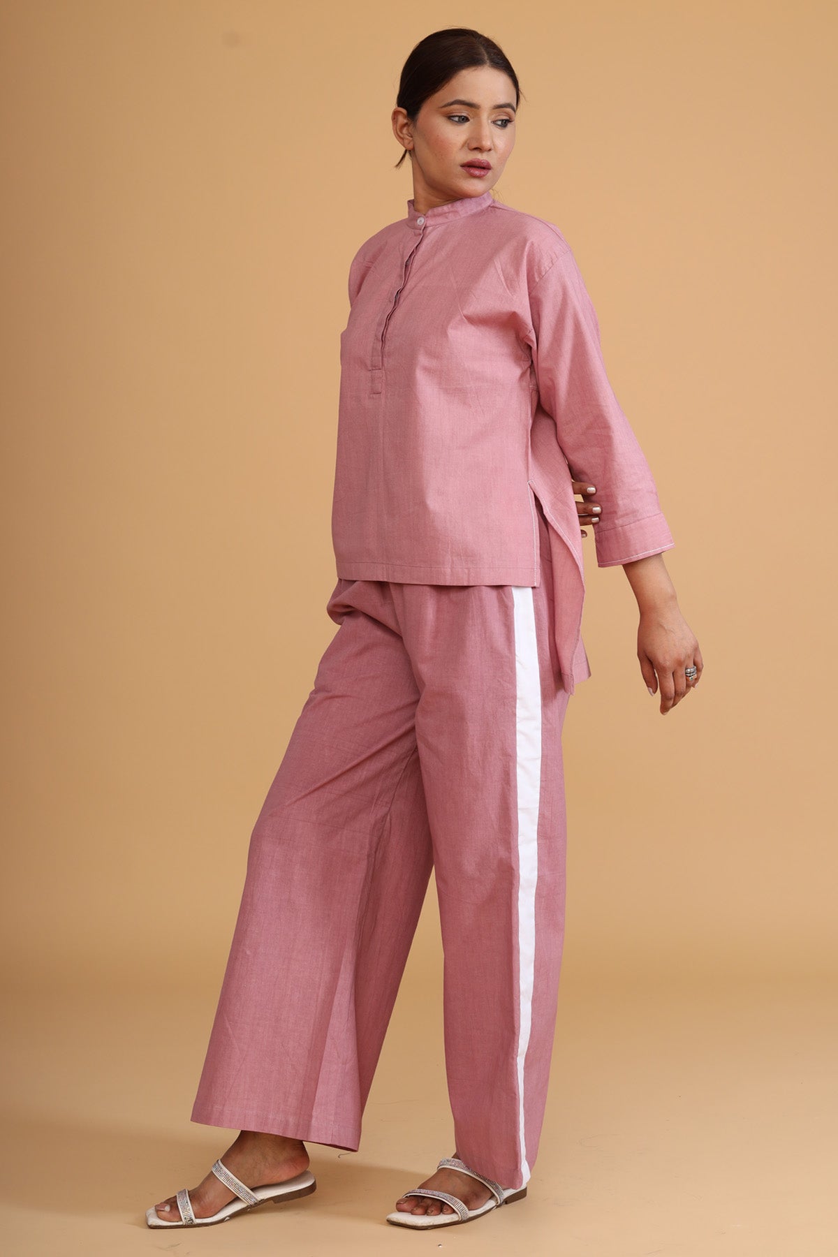 Pink Hand Painted Co-ord Set