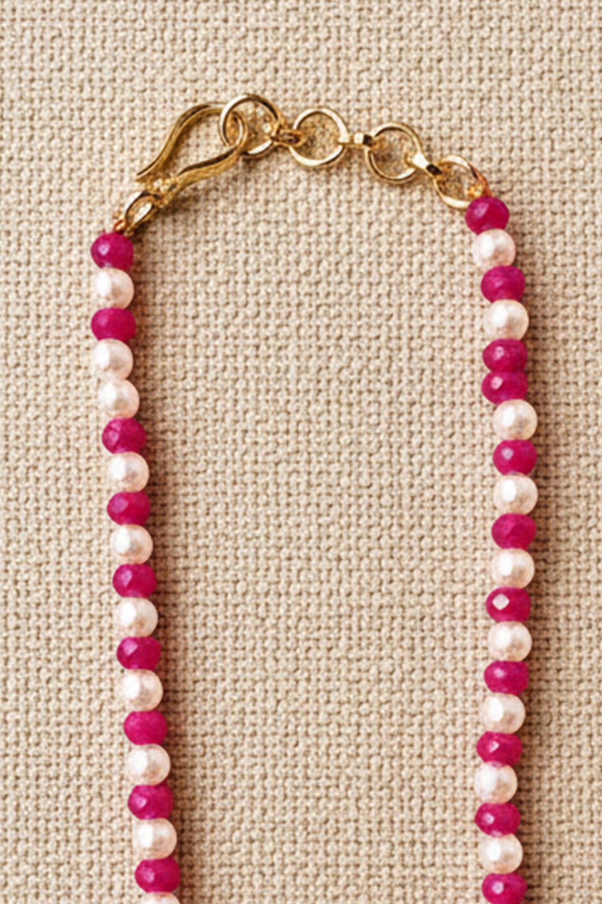 Pink 925 Gold Plating Necklace