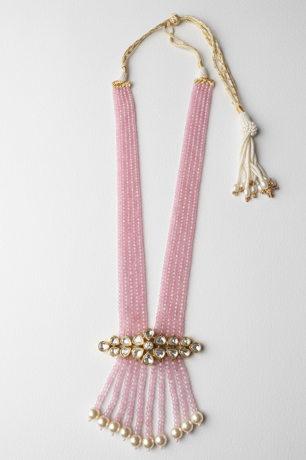 Pink 925 Moissanite Necklace