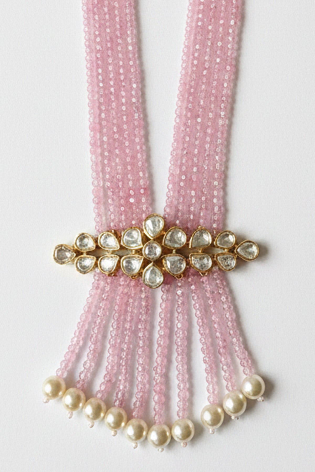 Pink 925 Moissanite Necklace
