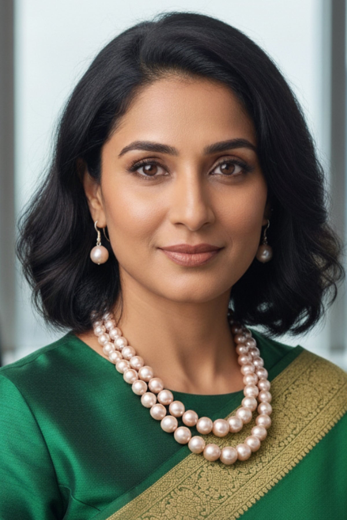 Buy Pink Alloy Pearl Necklace Set for women by J Pearls online available at scrollnshops