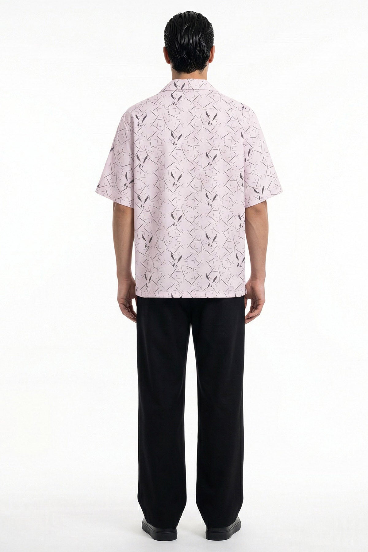 Pink Artistic Detailing Shirt