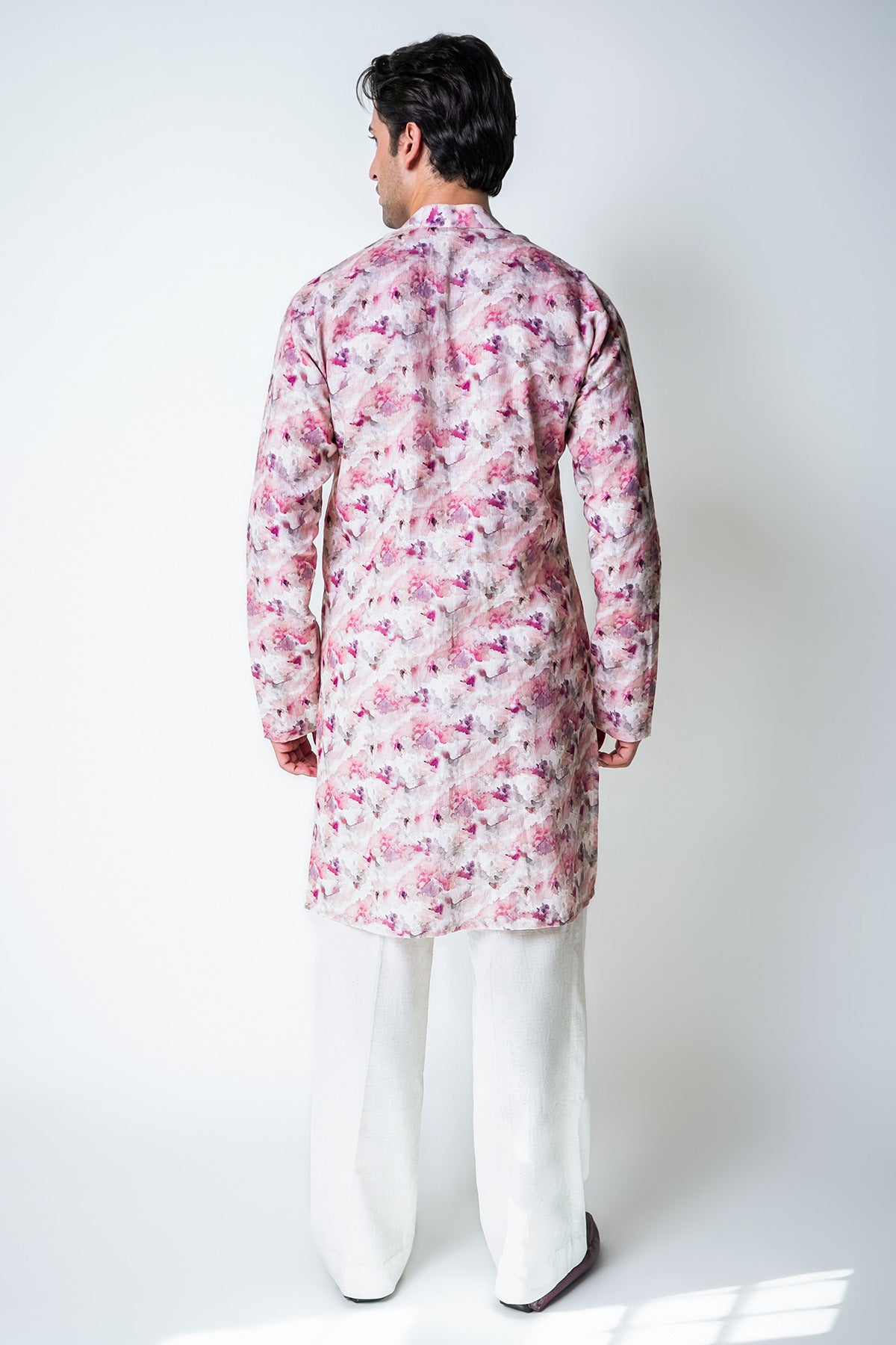 Pink Digital Printed Kurta Set