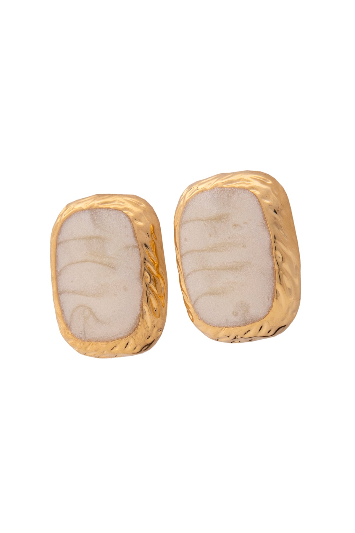 Pink Pearl Studded Earrings