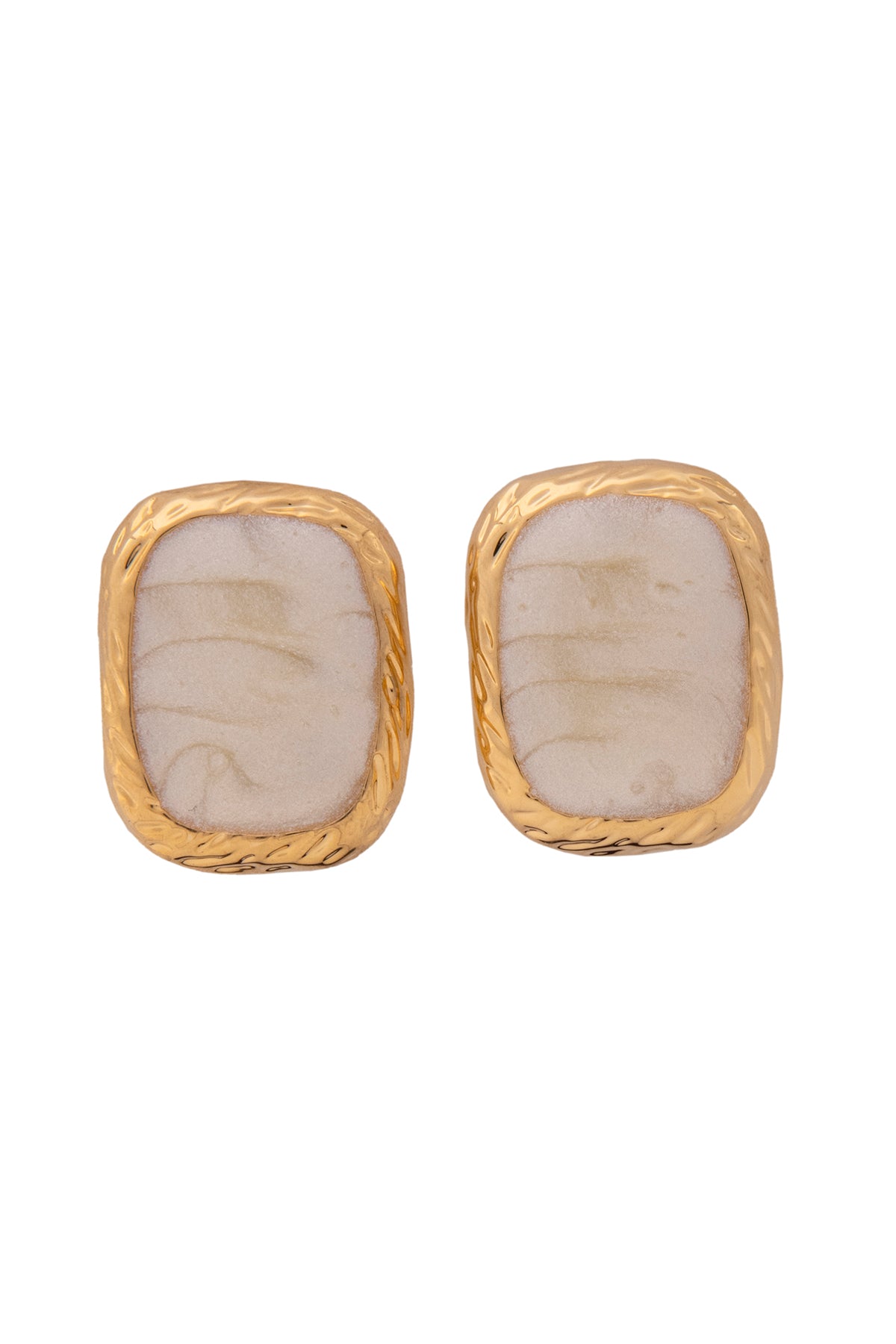 Pink Pearl Studded Earrings