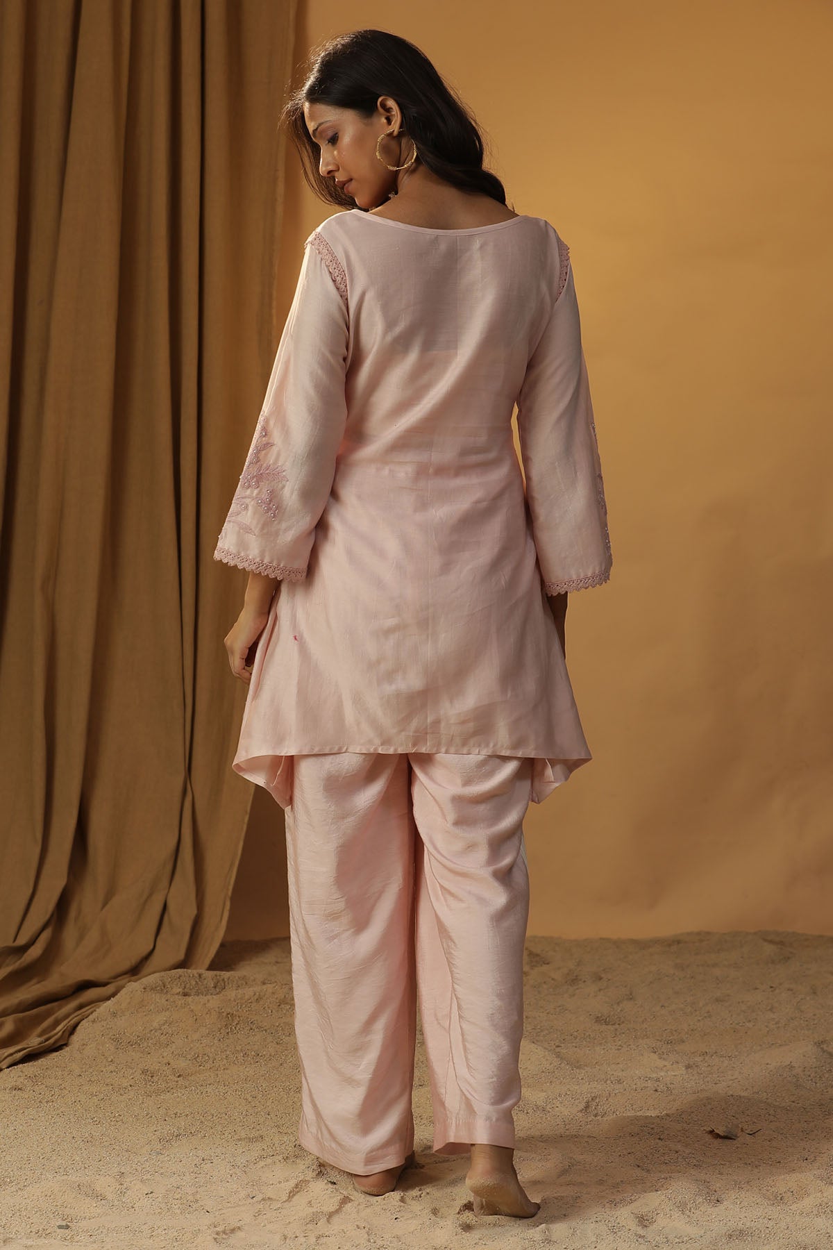 Pink Pearl Work Top & Pants