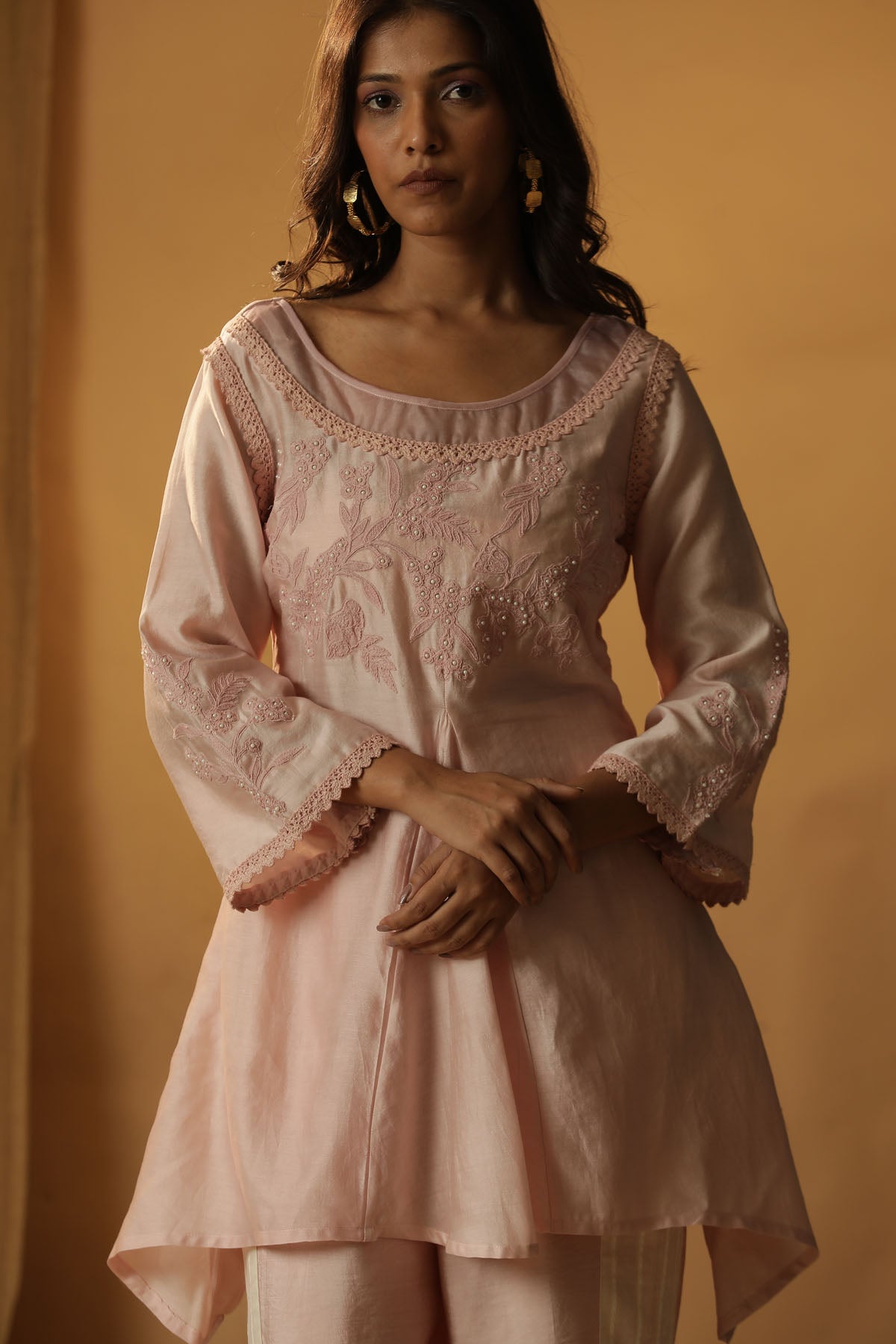 Pink Pearl Work Top & Pants