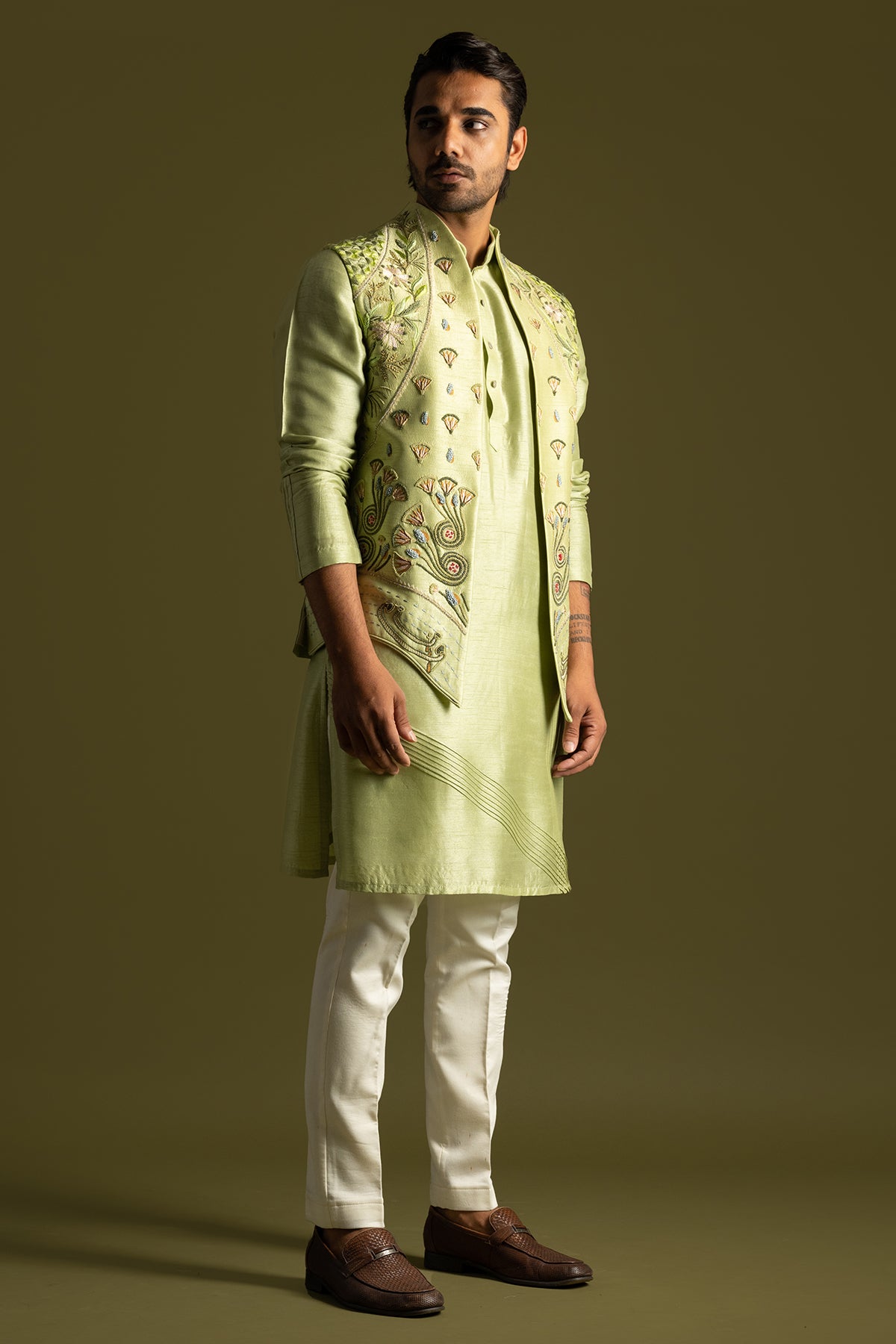 Pista Bamberg Silk Bundi Jacket