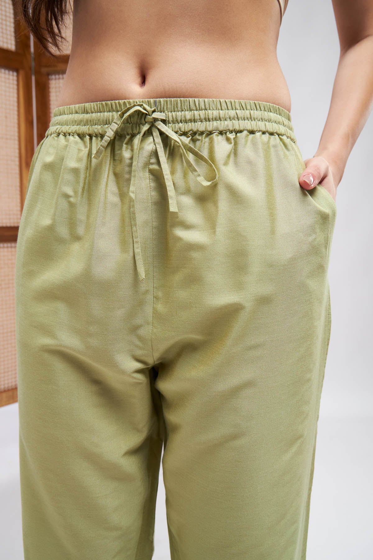 Pistachio Embroidered Kurta Set