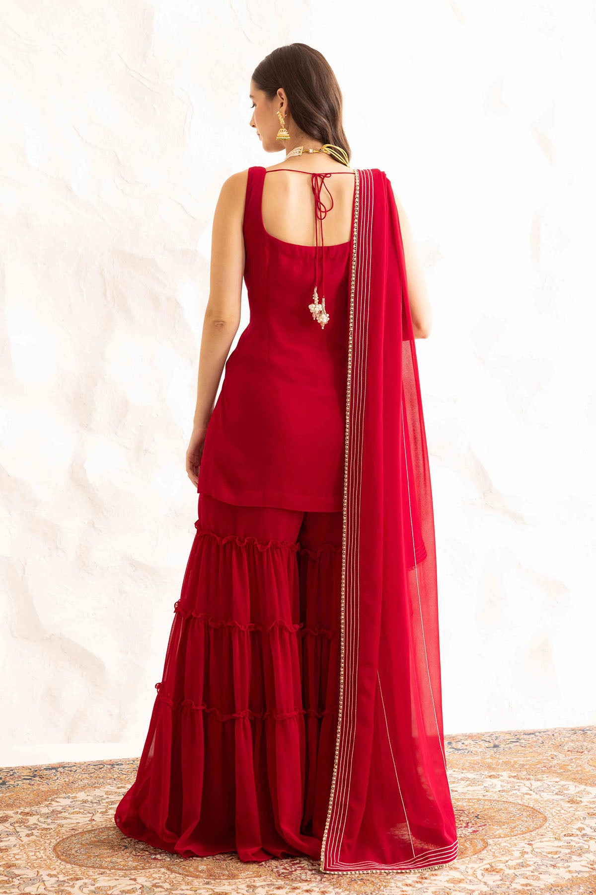 Plum Dori Embroidered Kurta Set