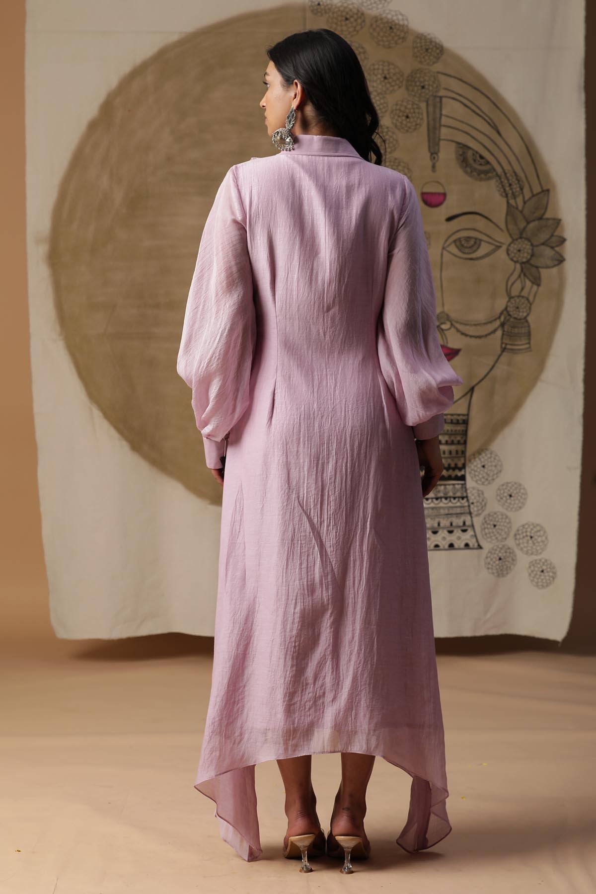 Pocket Embroidered Gown