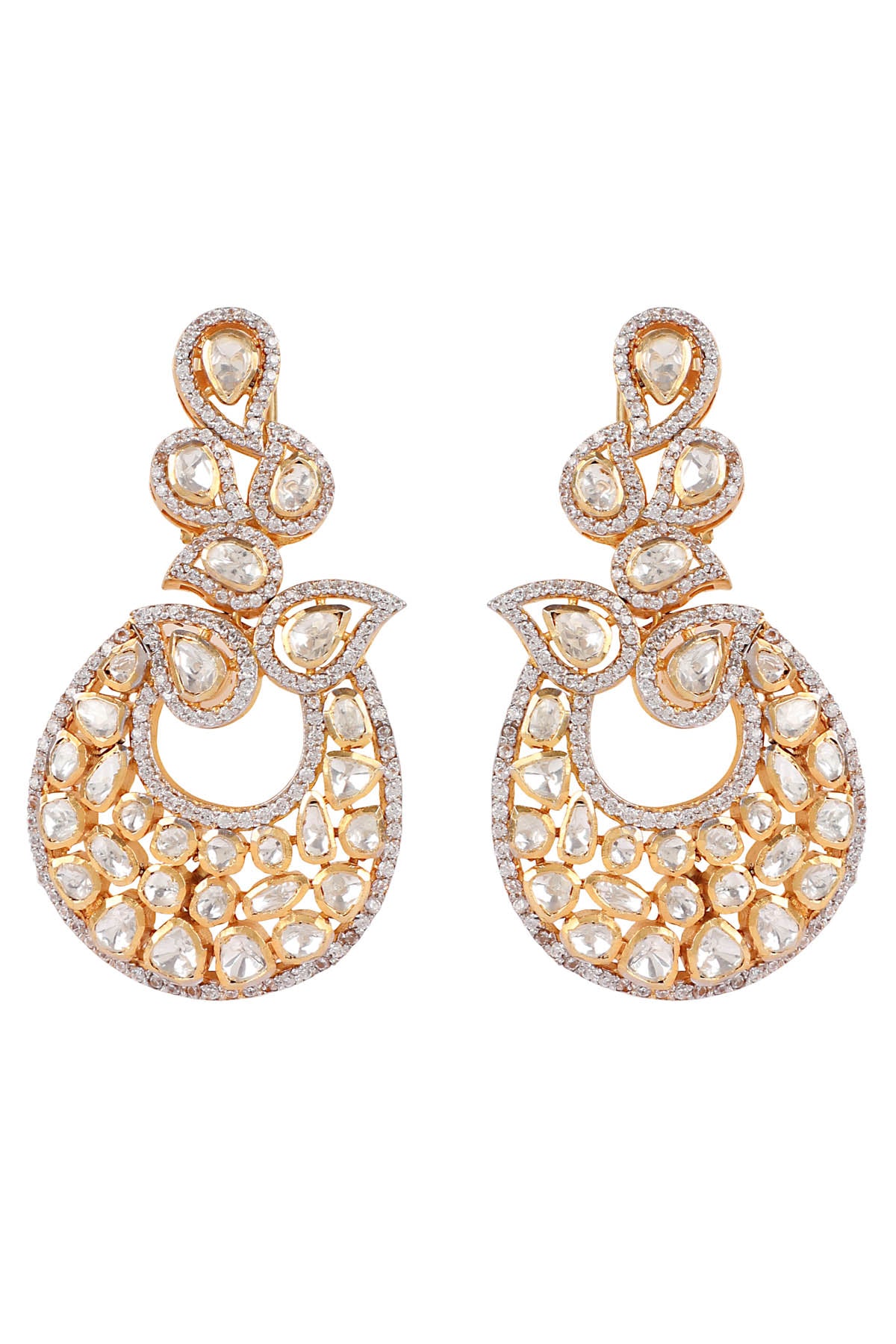 Polki Indowestern Earrings