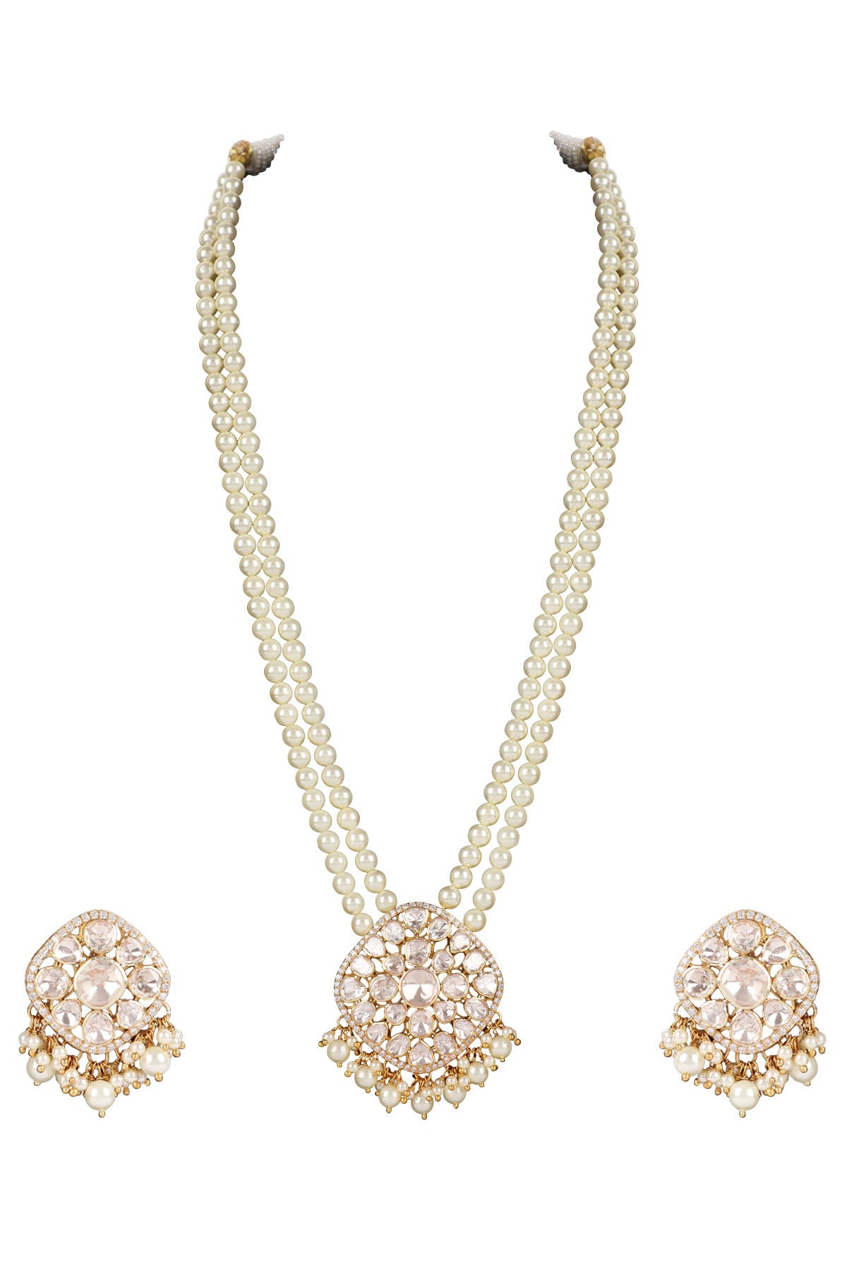 Polki Kite Necklace Set