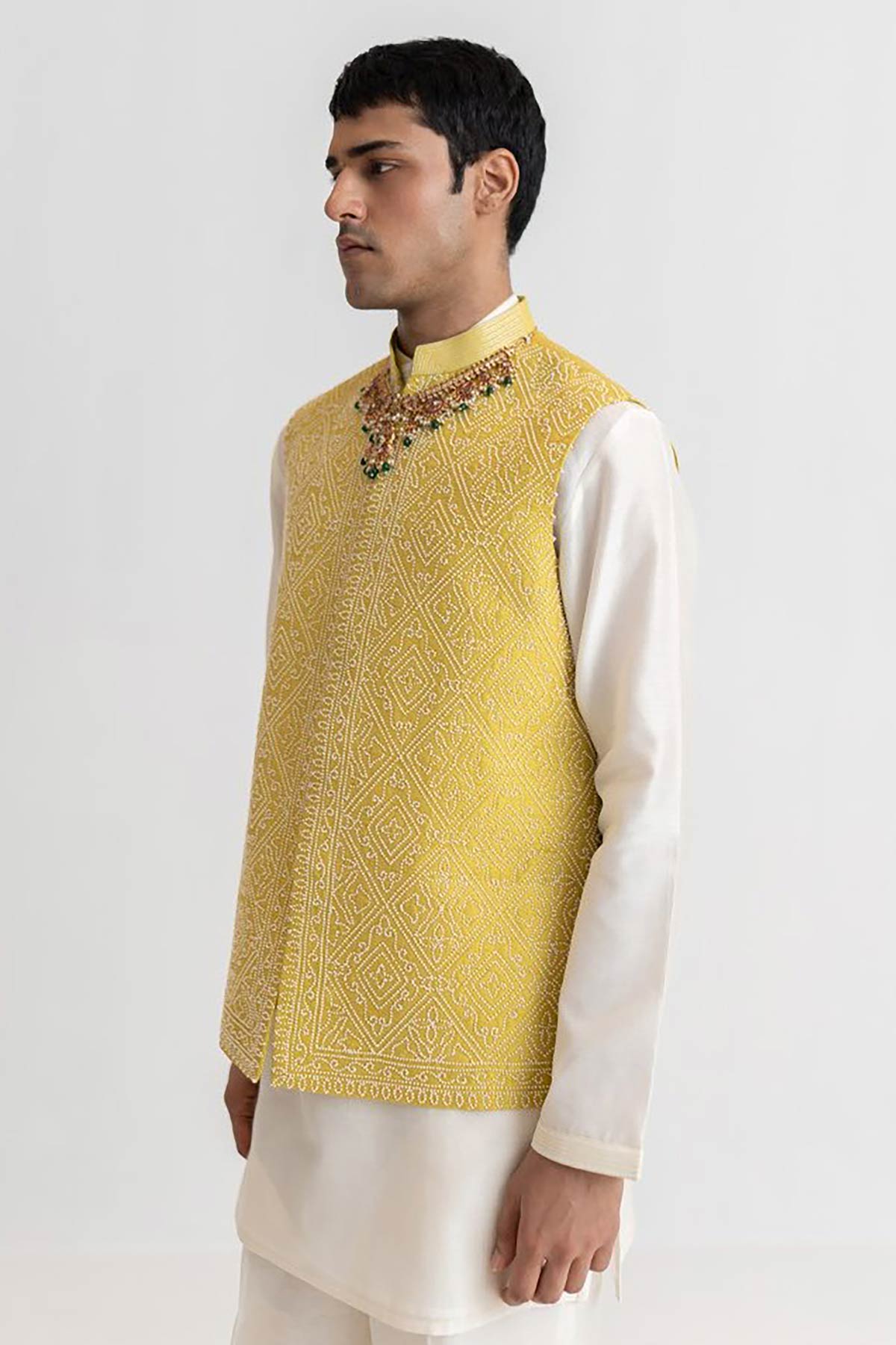 Primerose Yellow Silk Bundi Set