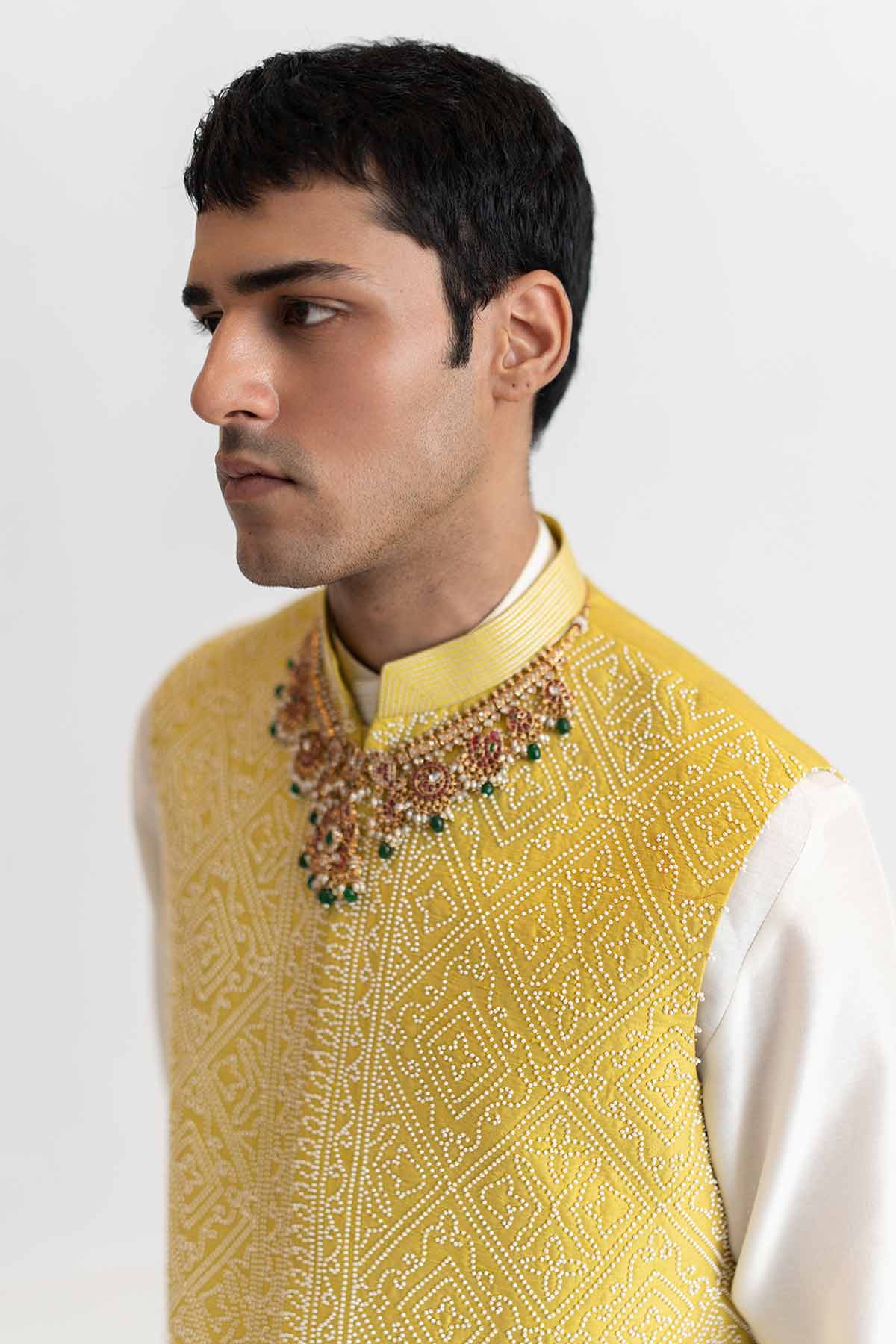 Primerose Yellow Silk Bundi Set