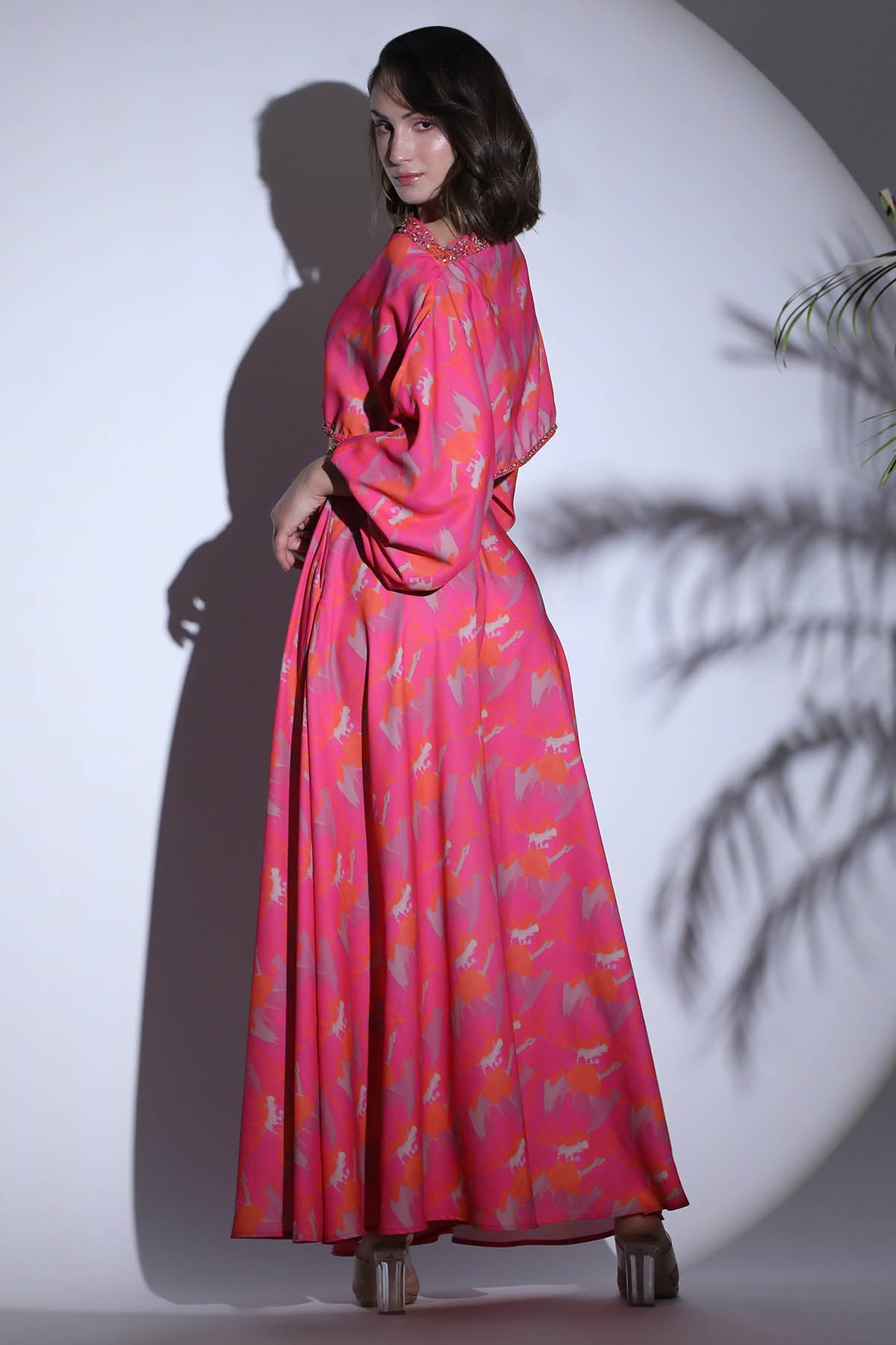 Printed Sequined Co-ord Set