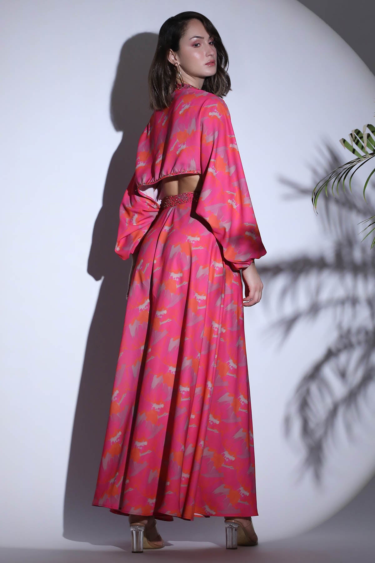 Printed Sequined Co-ord Set