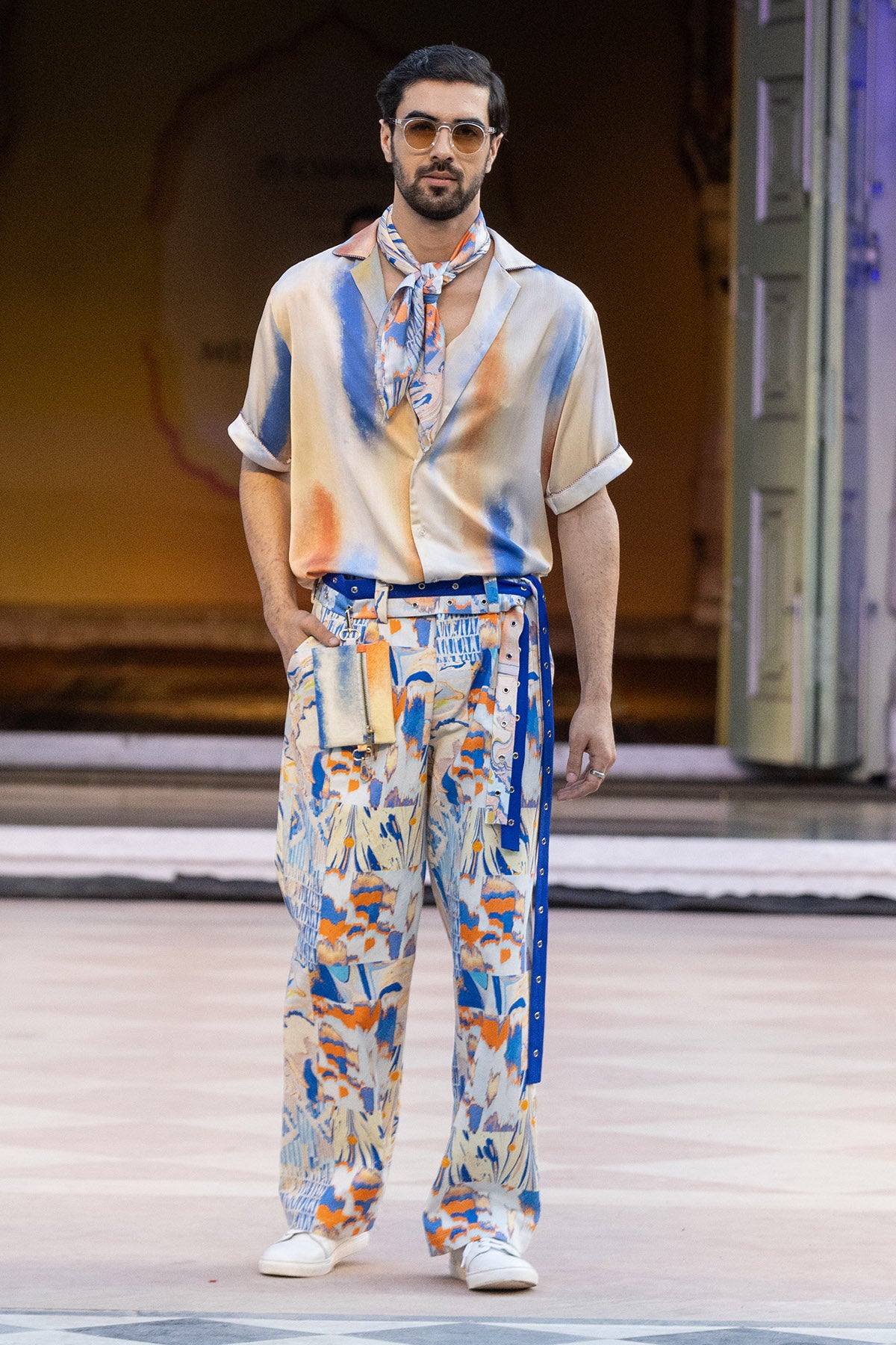 Printed Luxury Chiffon Shirt