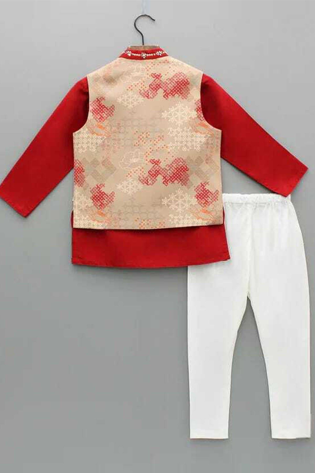 Printed Multicolor Bundi Set