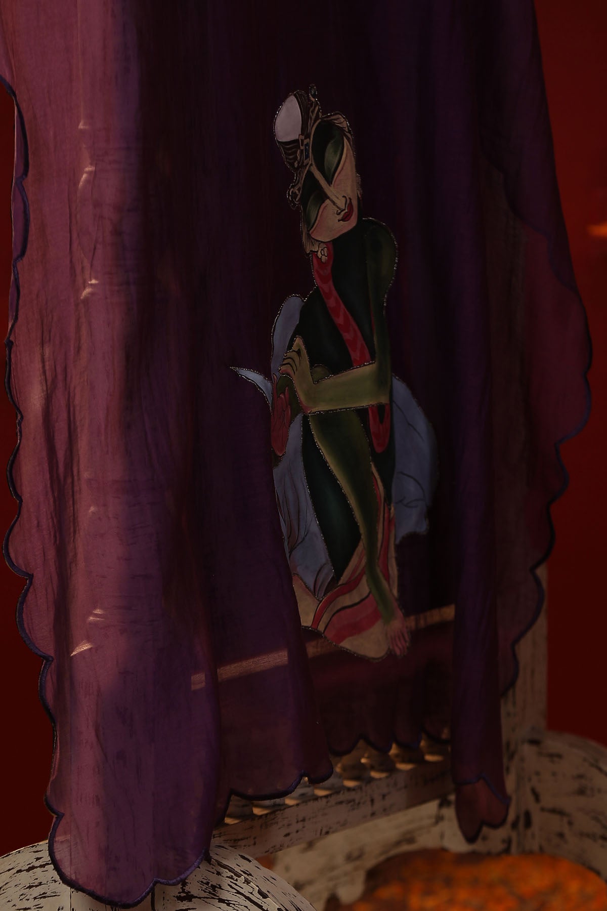 Floral Hand Painted Kurta Set