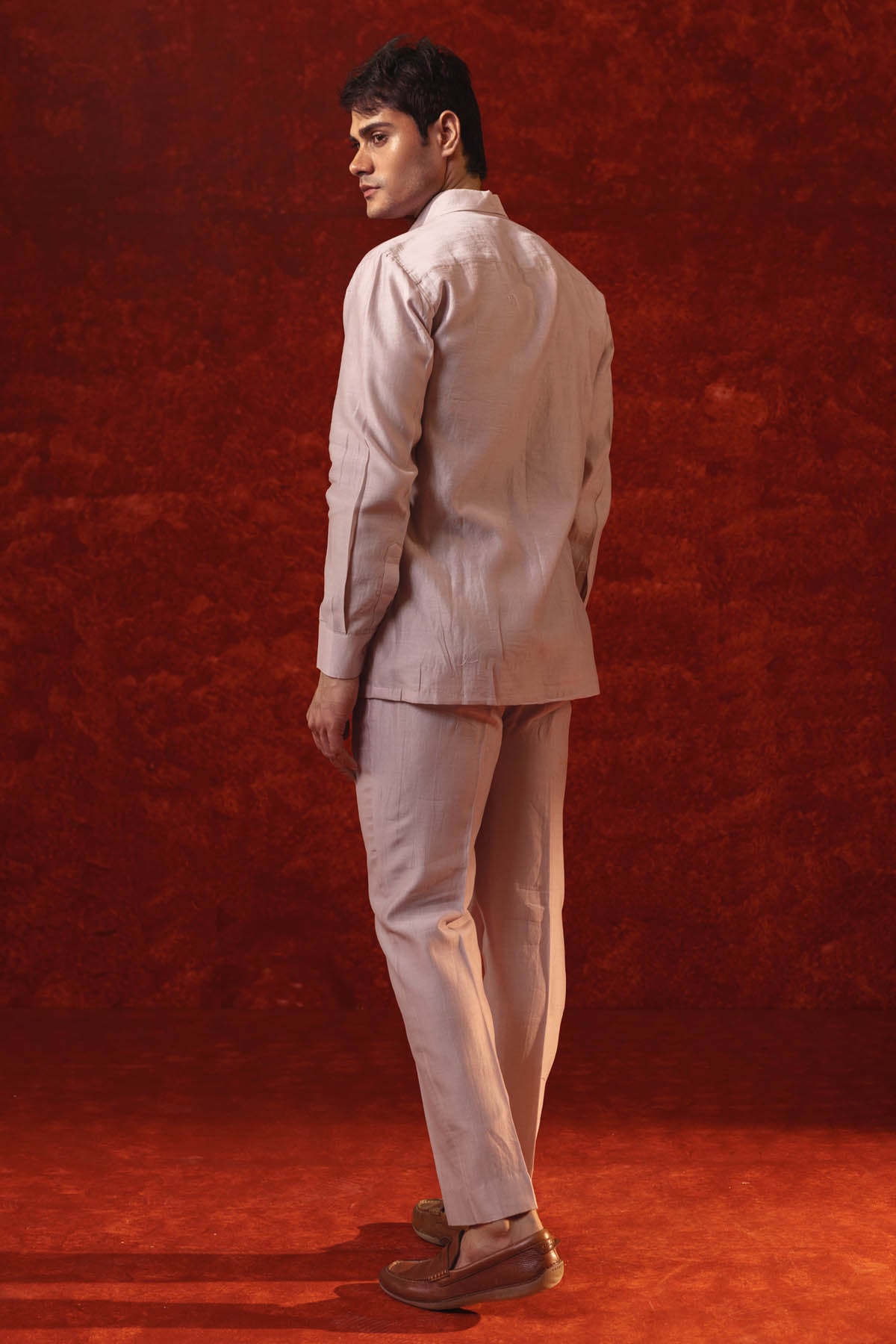 Purple Haze Chanderi Co-ord Set