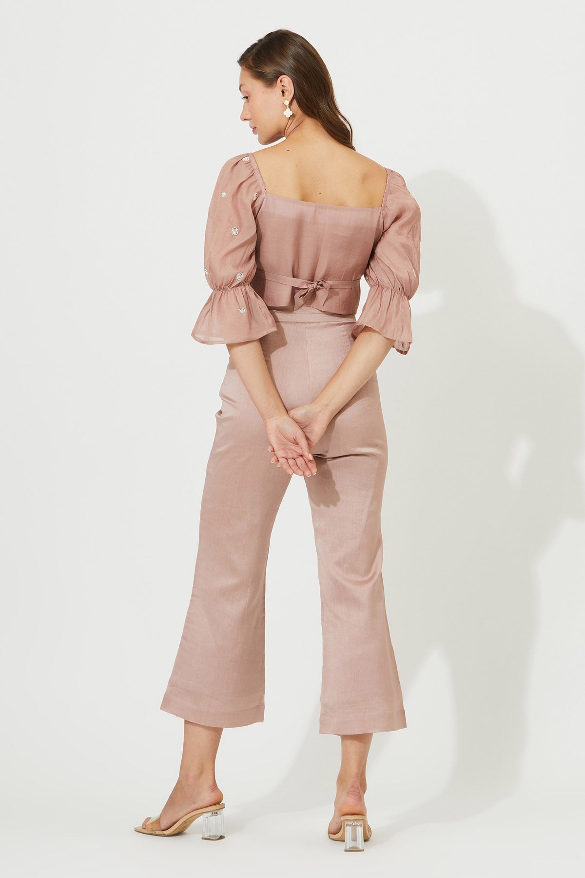 Purple Pink Blossoming Top