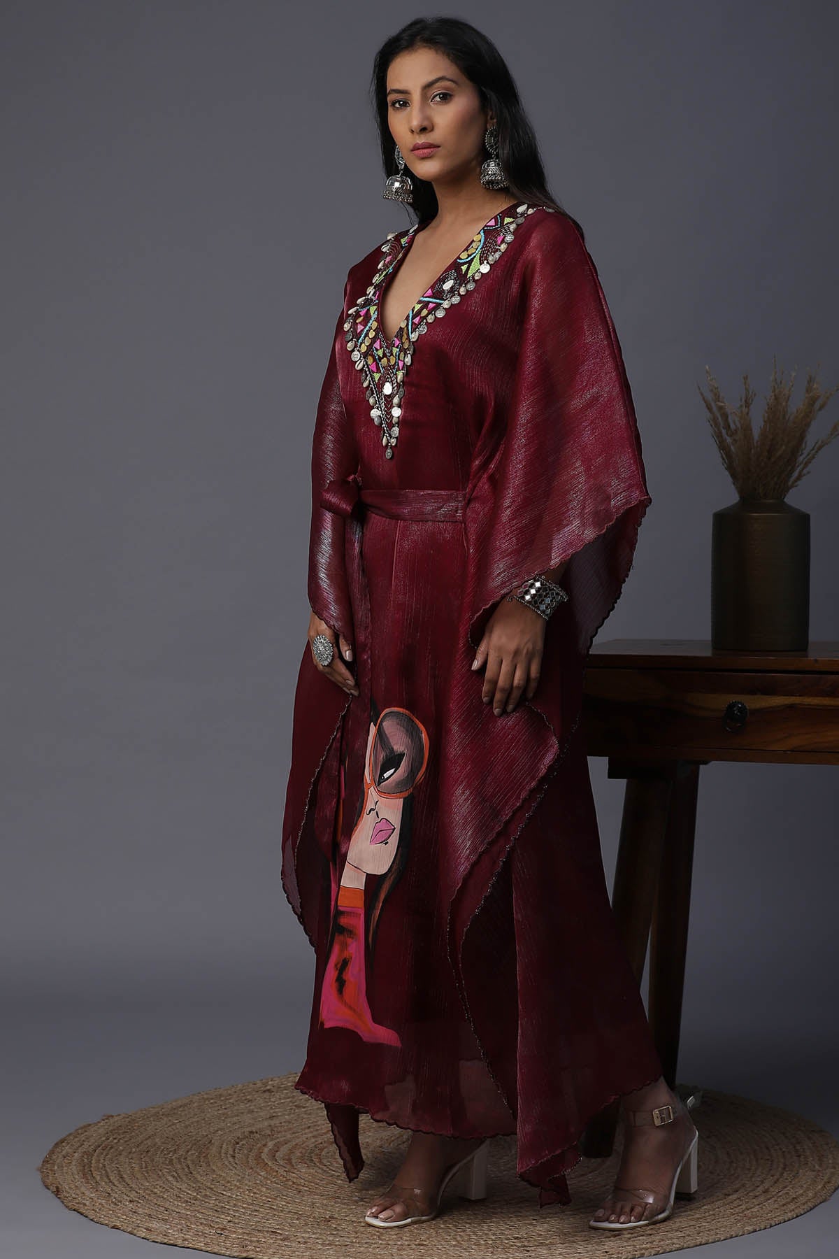 Quirky Girl Design Kaftan