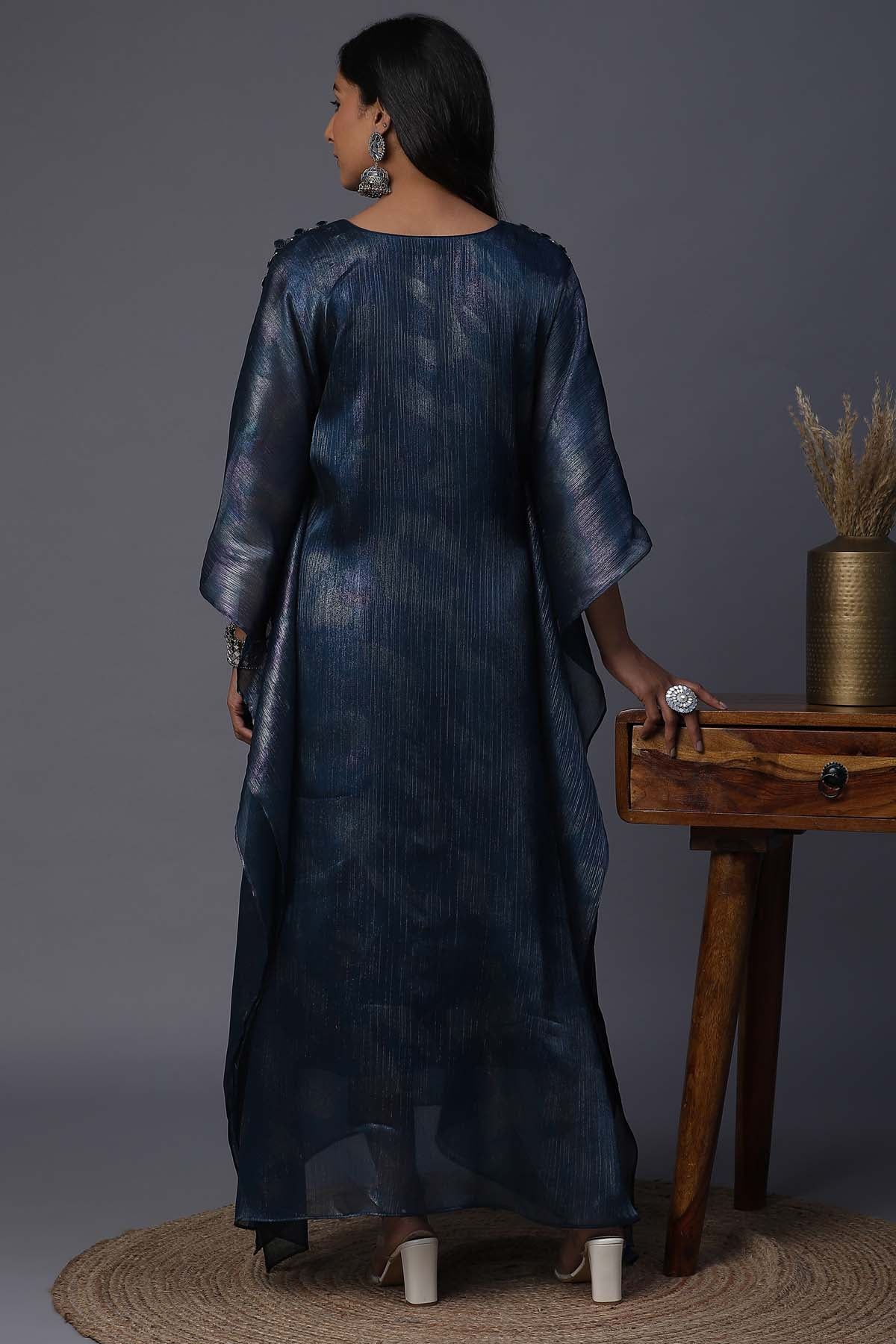 Quirky Girl Handpainted Kaftan