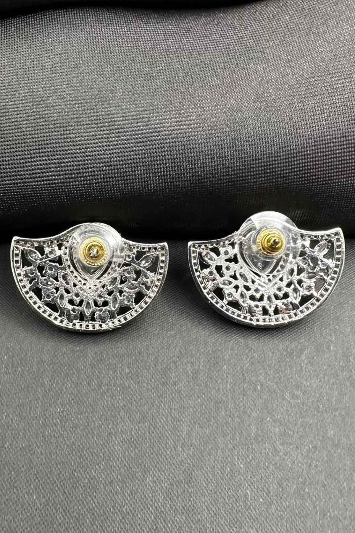 Quirky Semi Circle Earrings