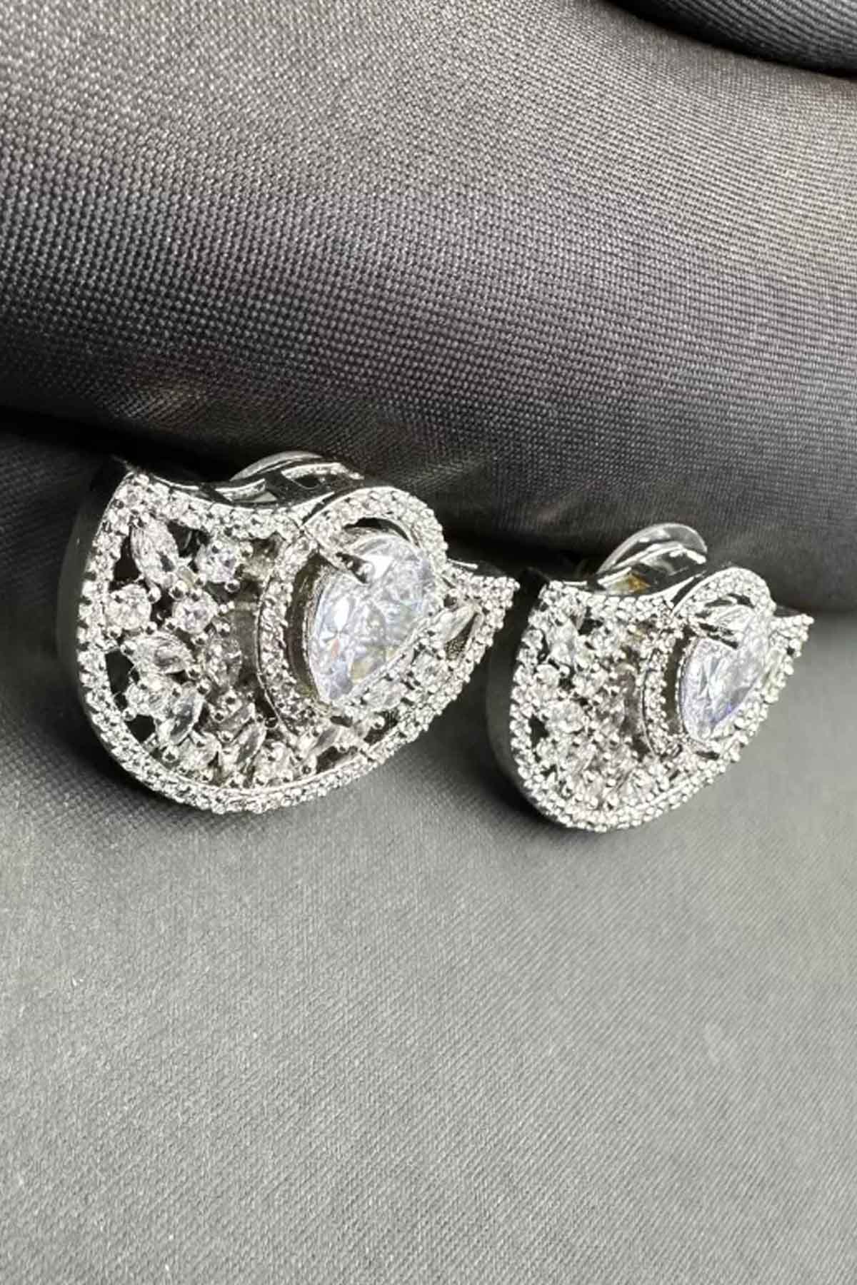 Quirky Semi Circle Earrings