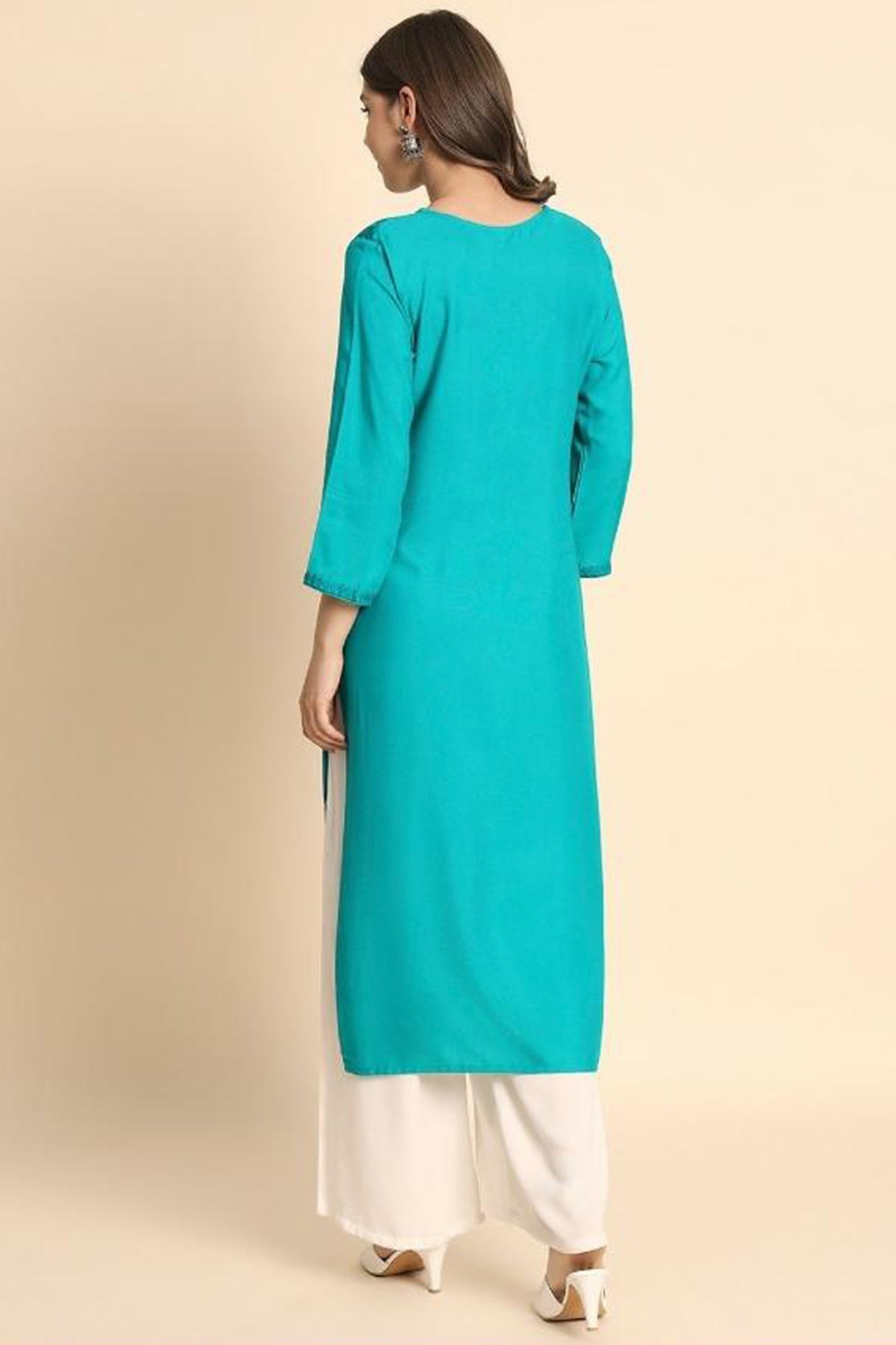 Rama Lucknowi Chikankari Kurta