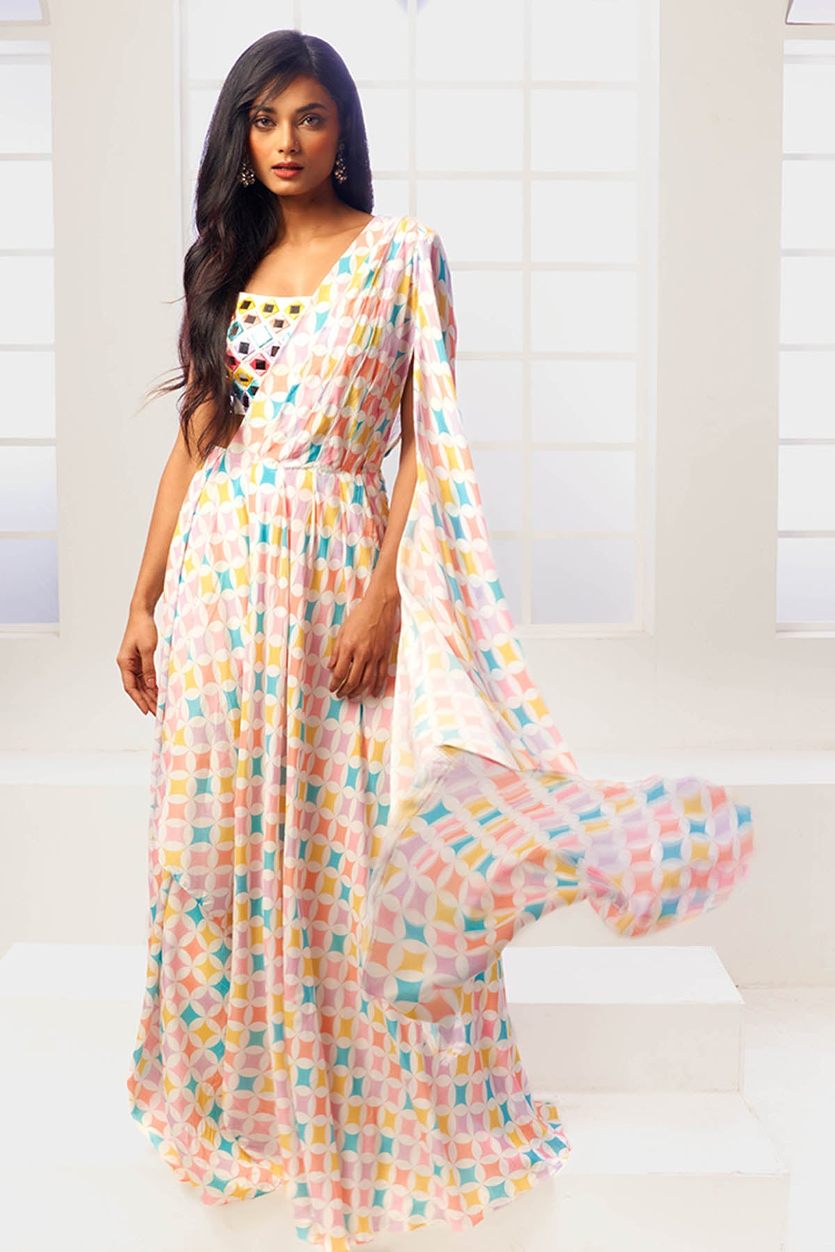 Ready To Wear Saree Pant Set