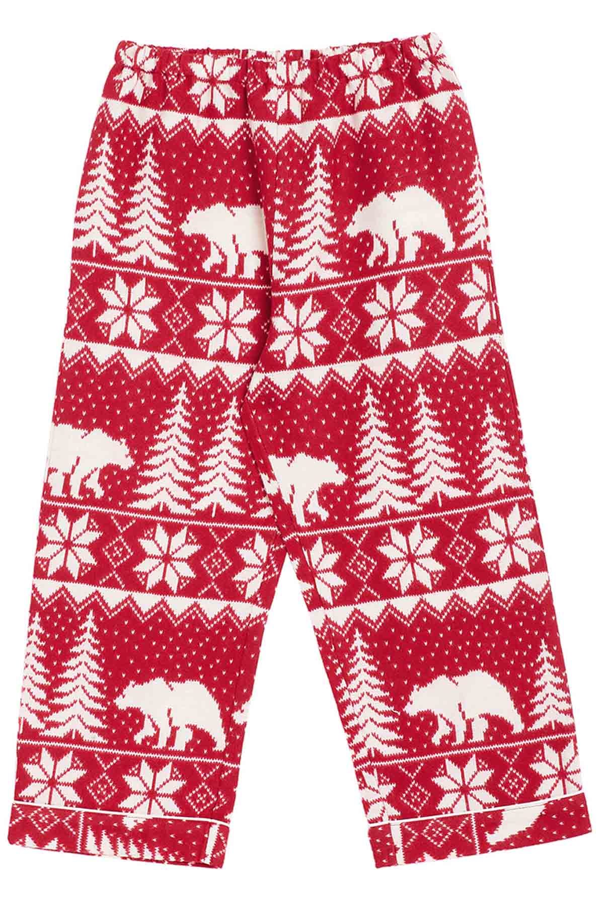 Red Christmas Print Sleepwear