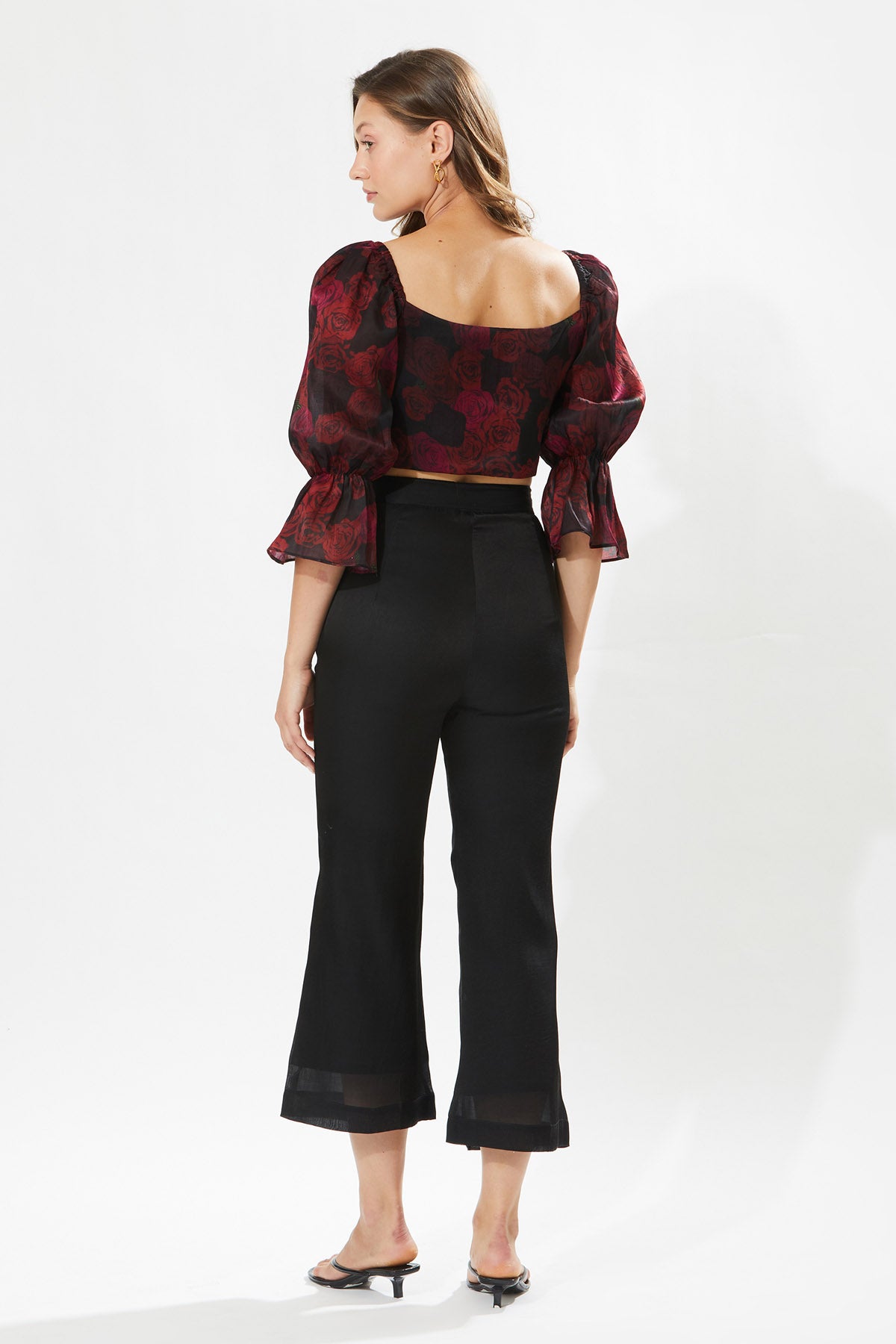 Red Printed Co-ord Set