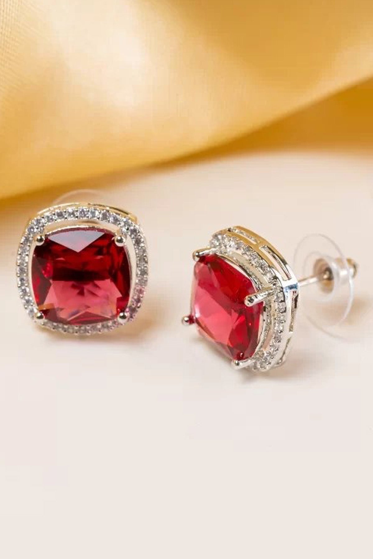 Red Square American Diamond