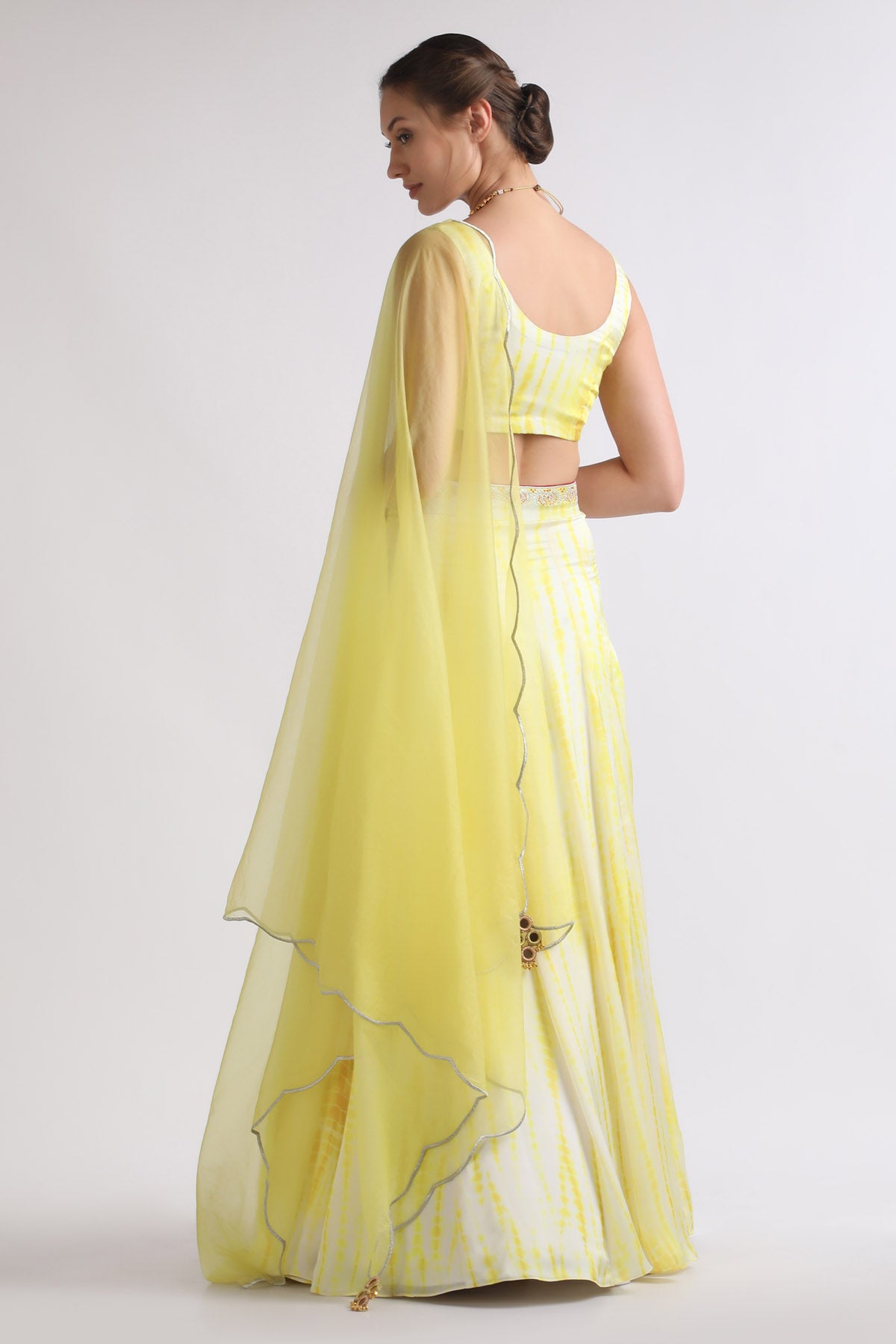 Resham & Zari Crepe Lehenga Set