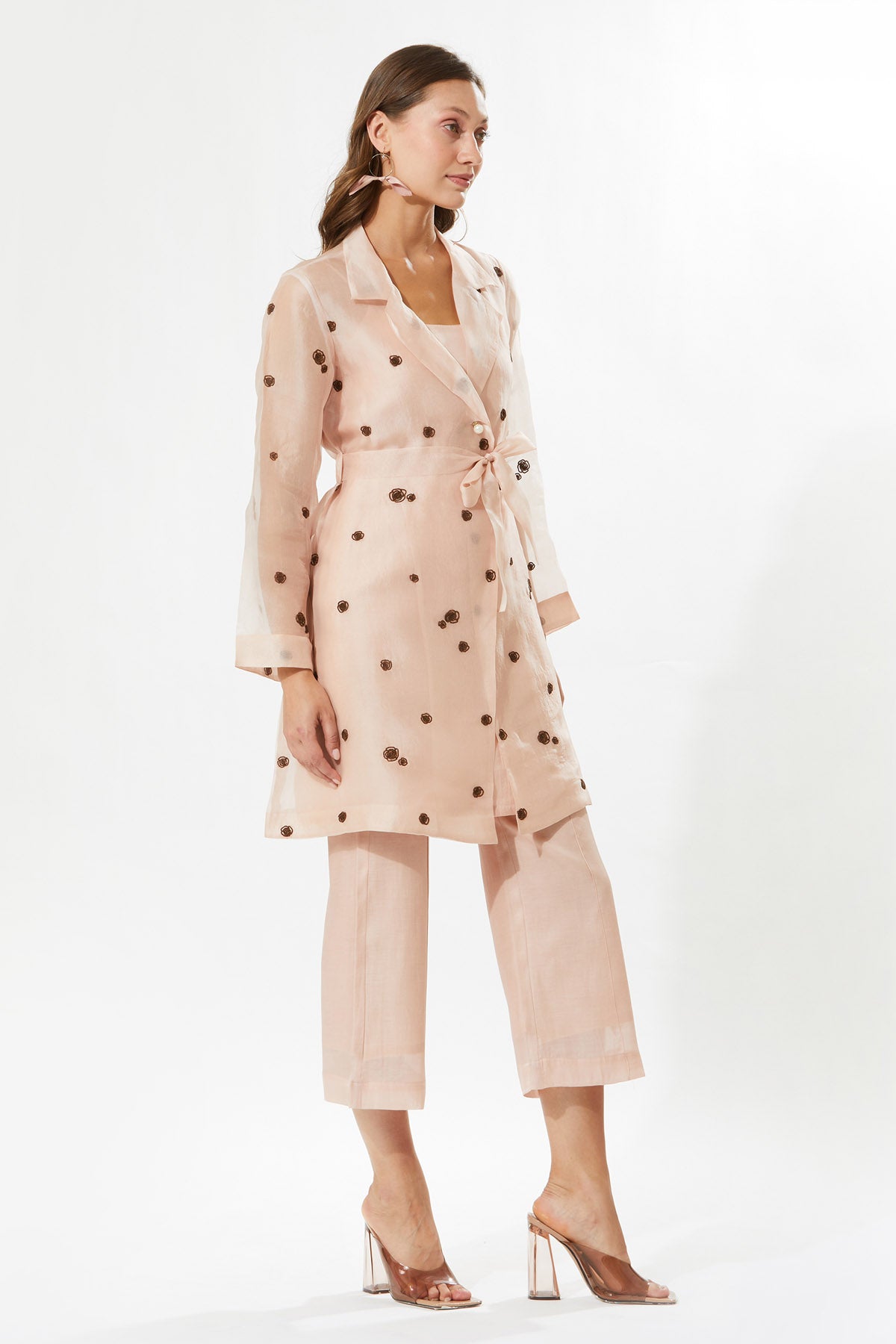 Rosa Embroidery Tunic Set