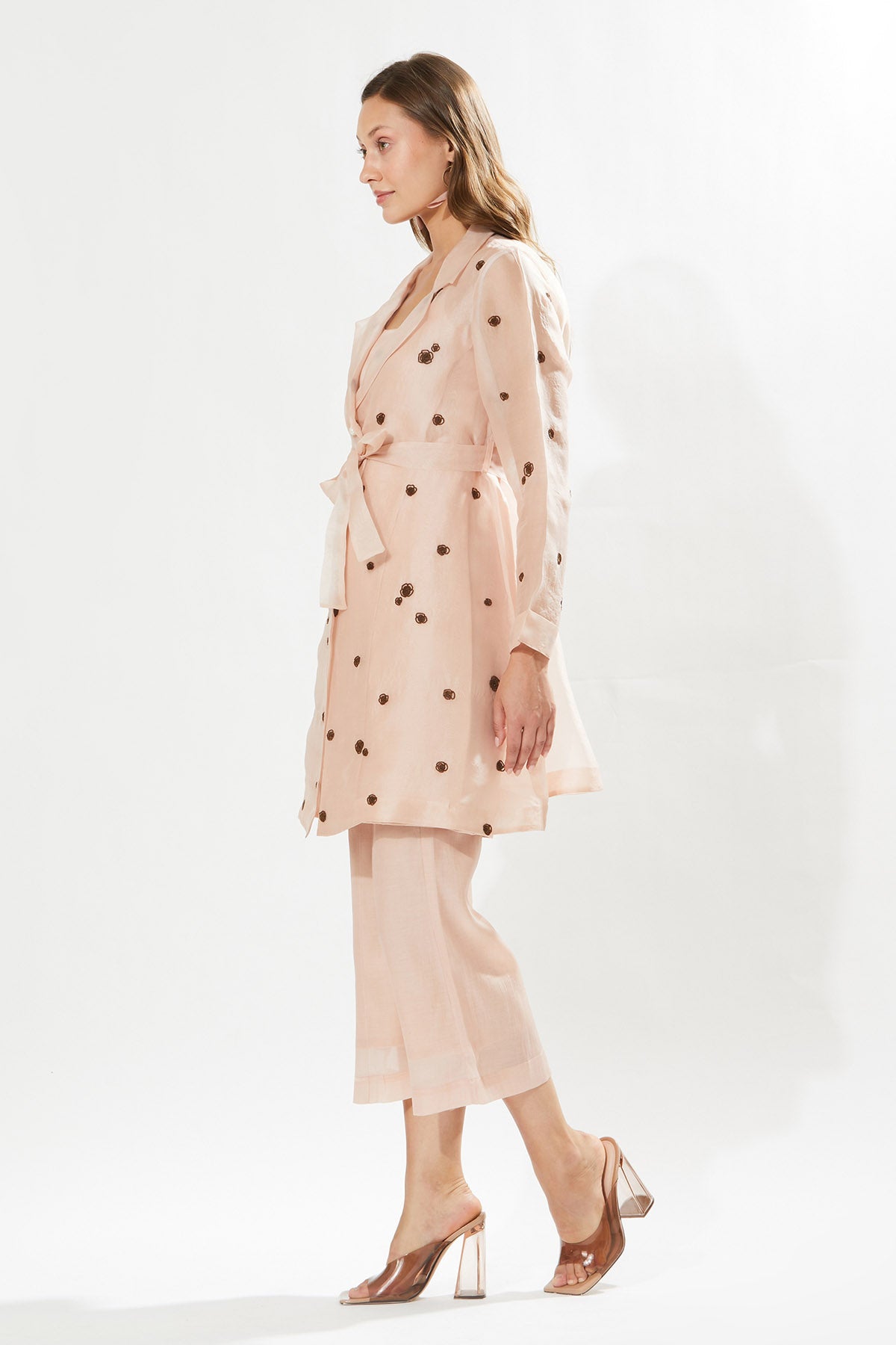 Rosa Embroidery Tunic Set