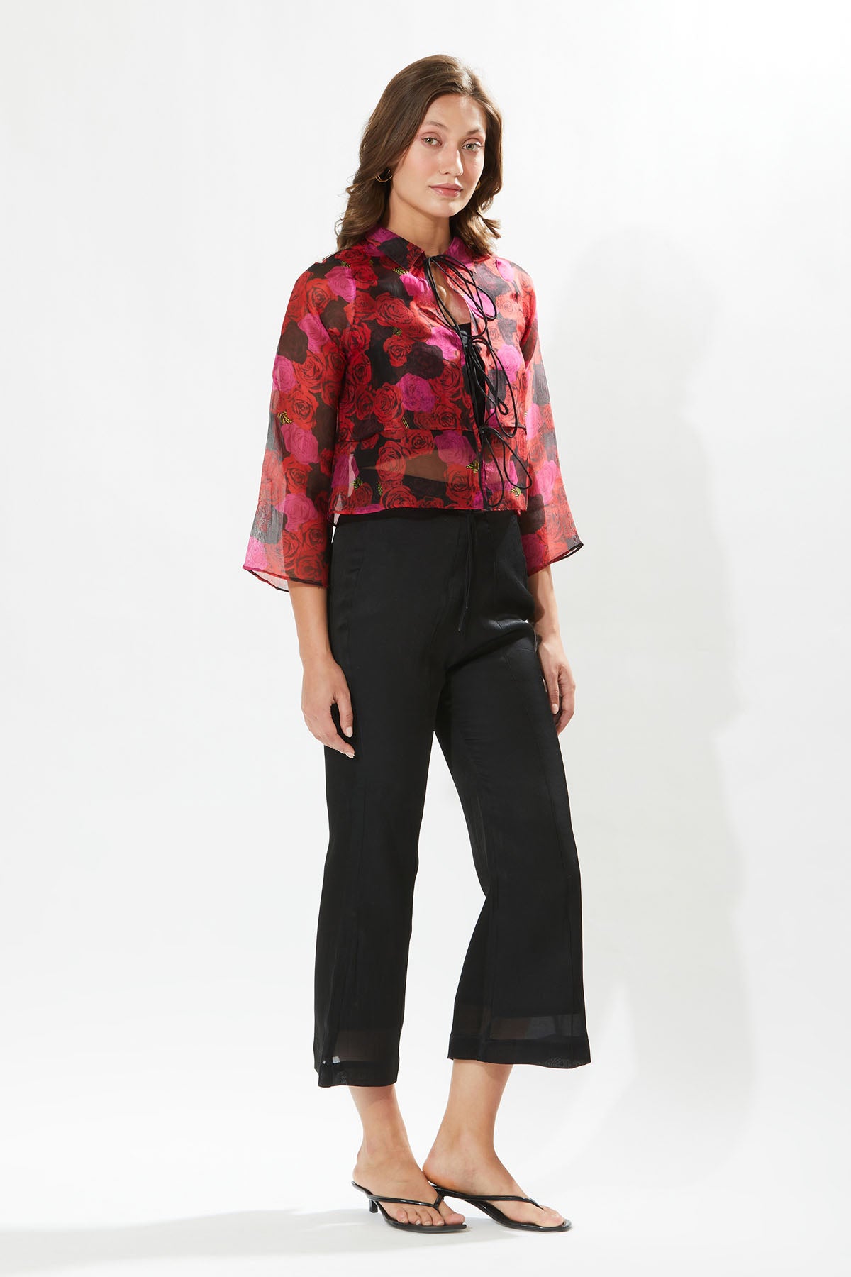 Rosa Print Jacket & Pant Set