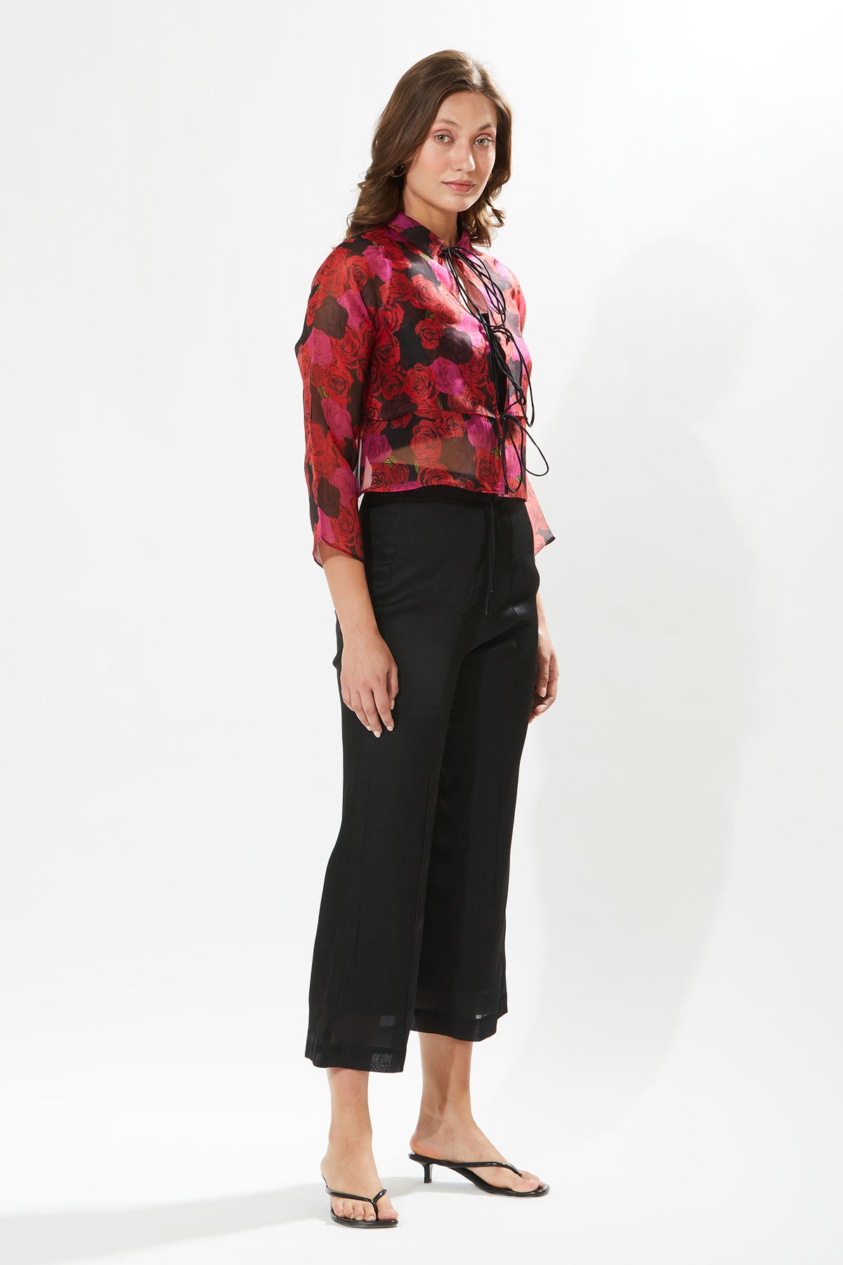 Rosa Print Jacket & Pant Set