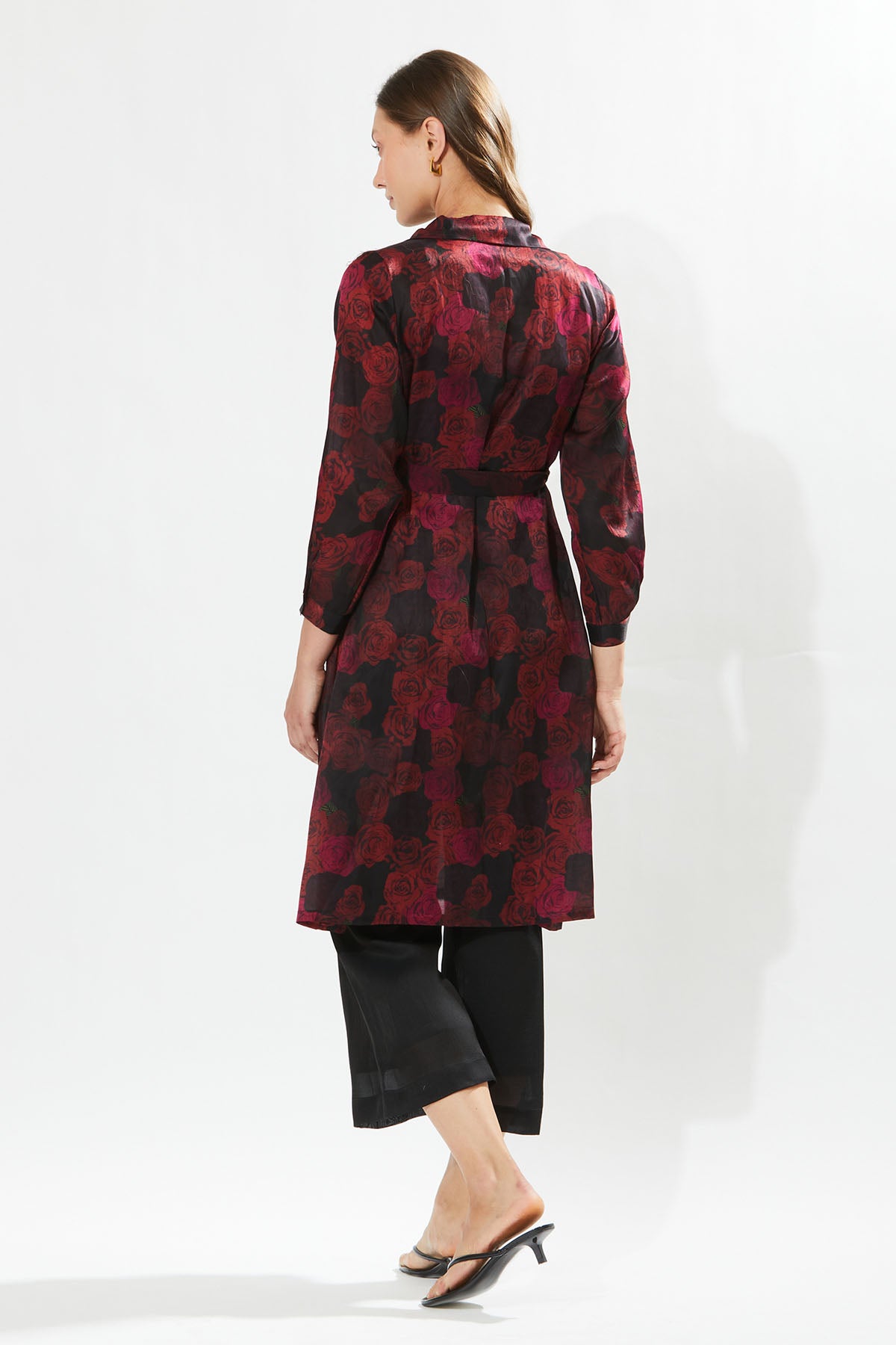 Rosa Printed Duster Coat
