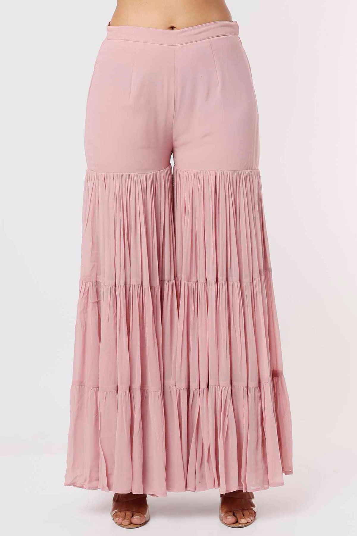 Rose Pink Raw Silk Kurta Set