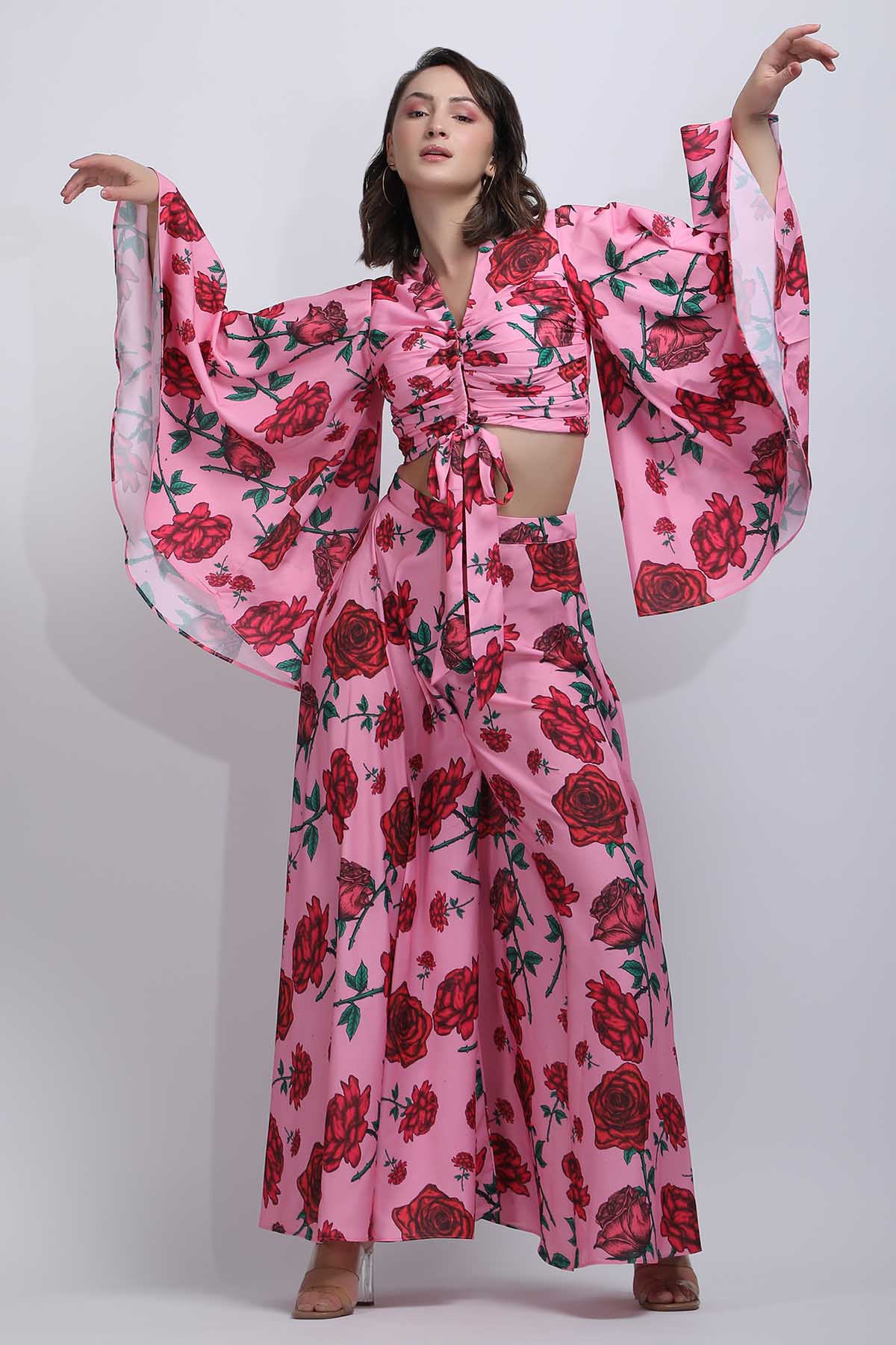 Rose Printed Co-ord Set