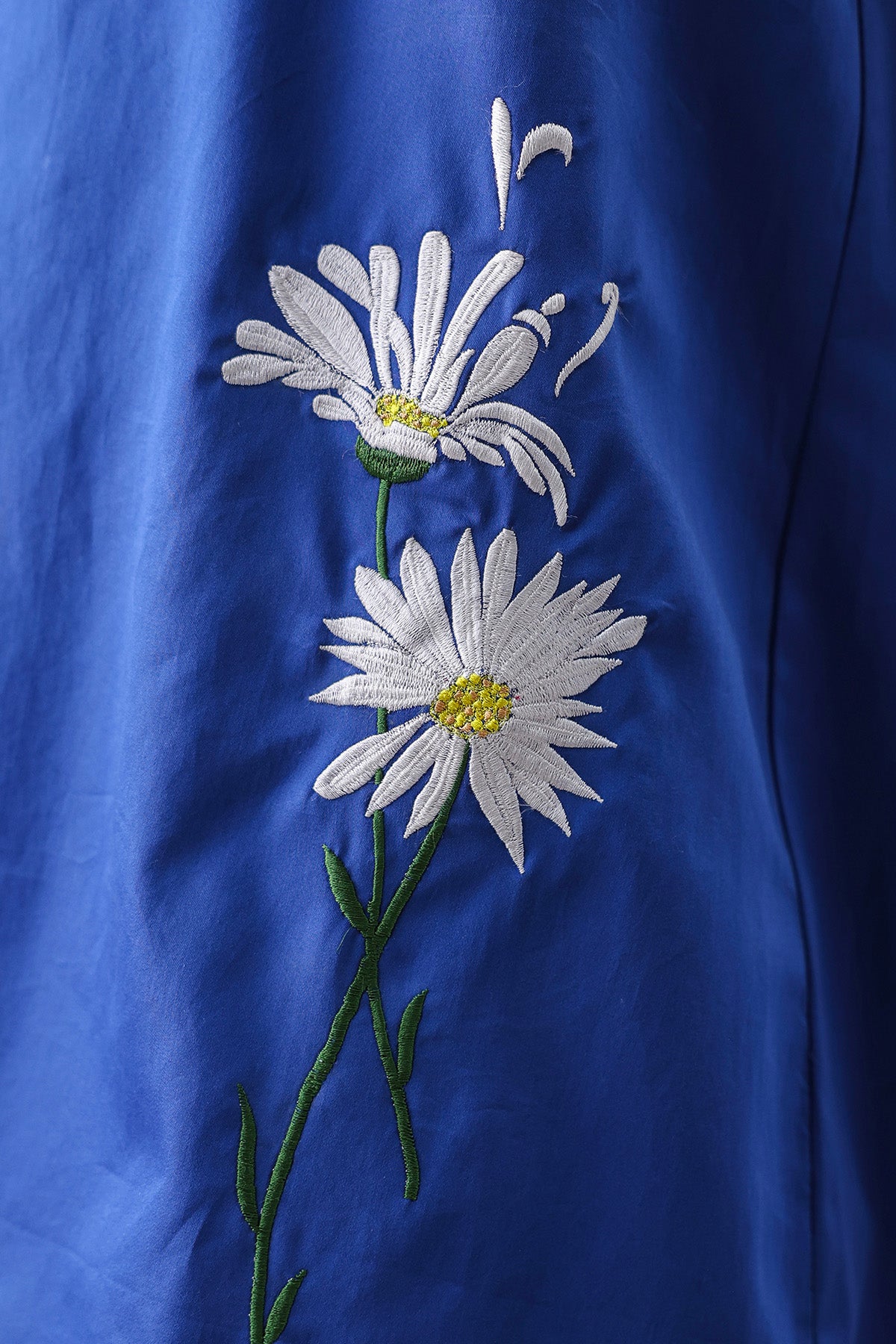 Royal Blue Halter Neck Dress